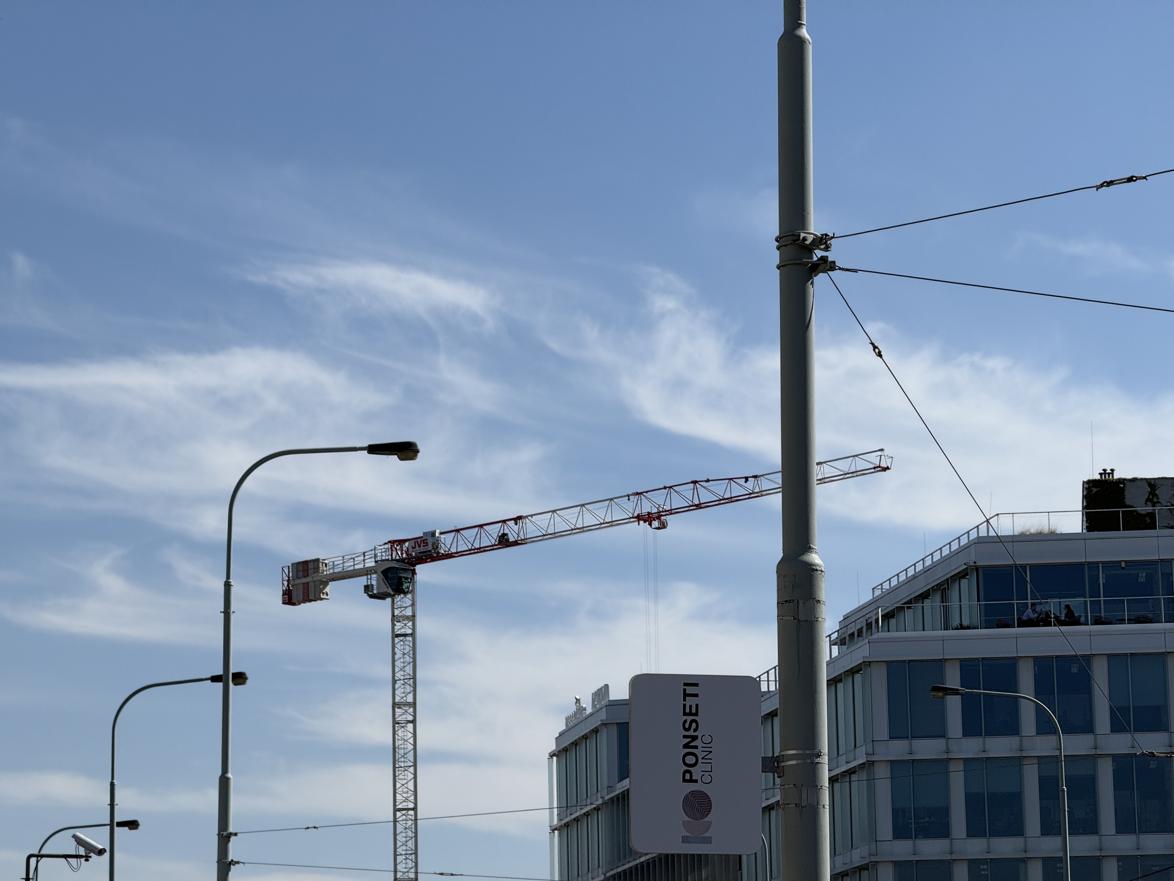 construction crane skyline