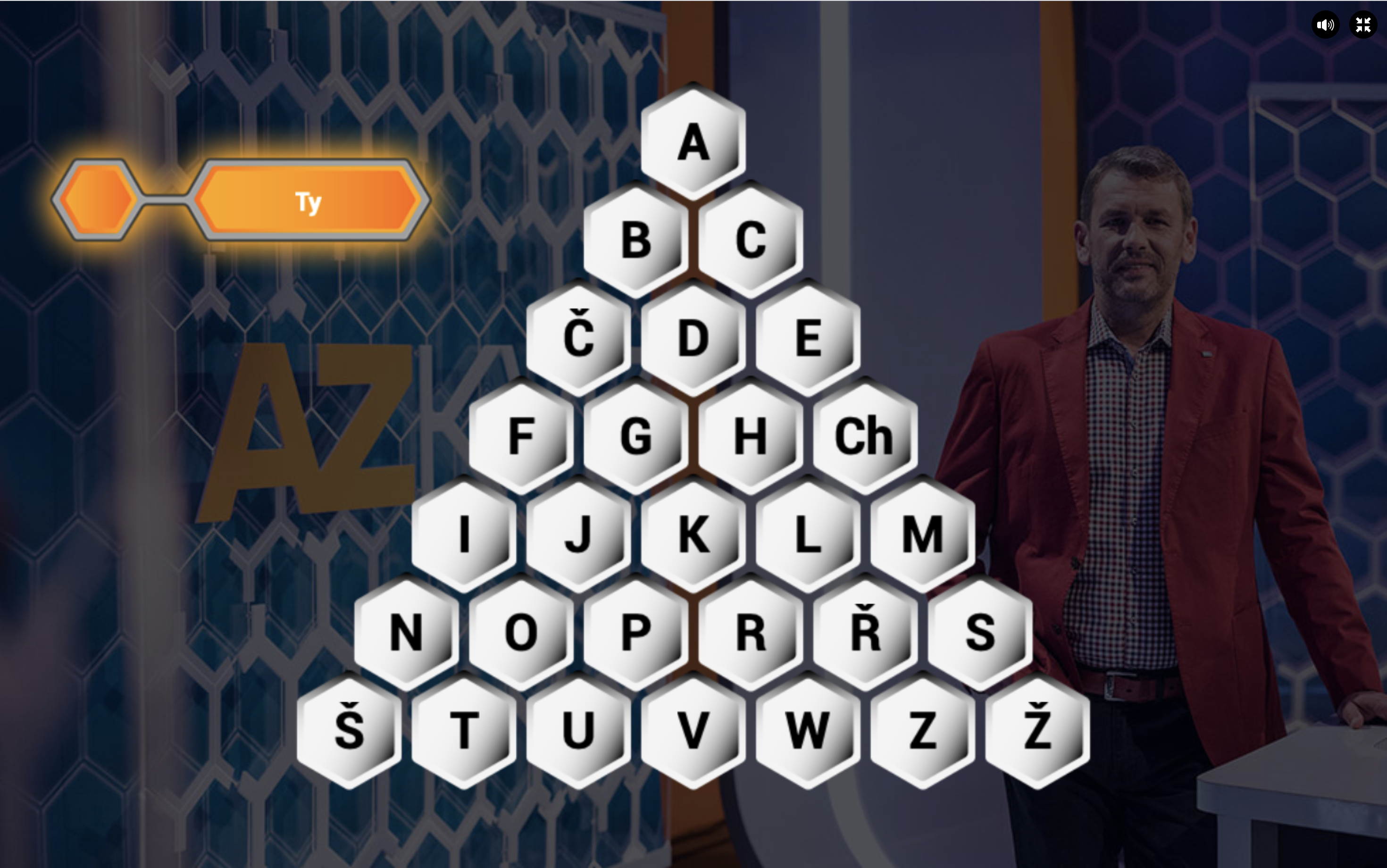 game show letter grid