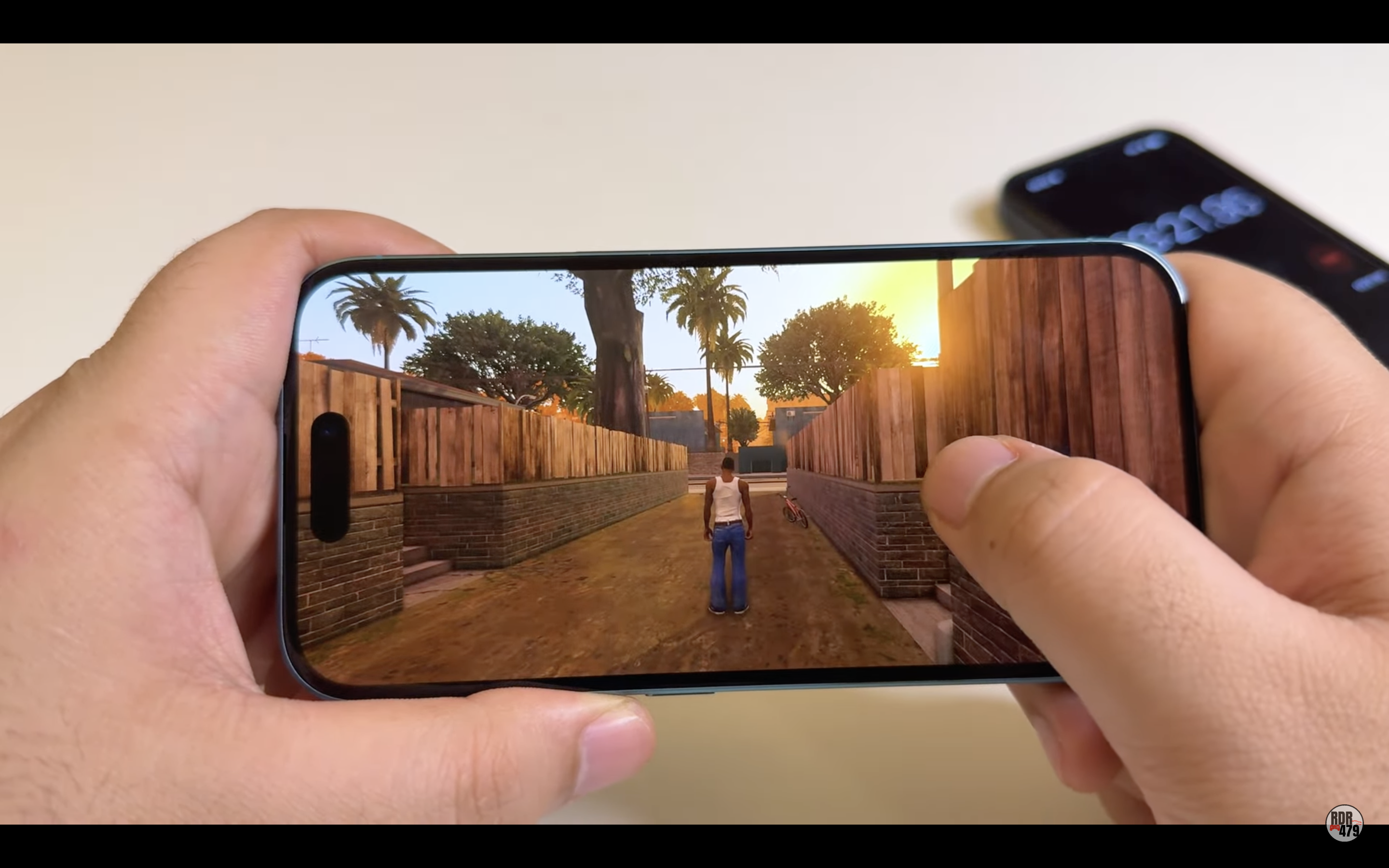 gameplay on smartphone