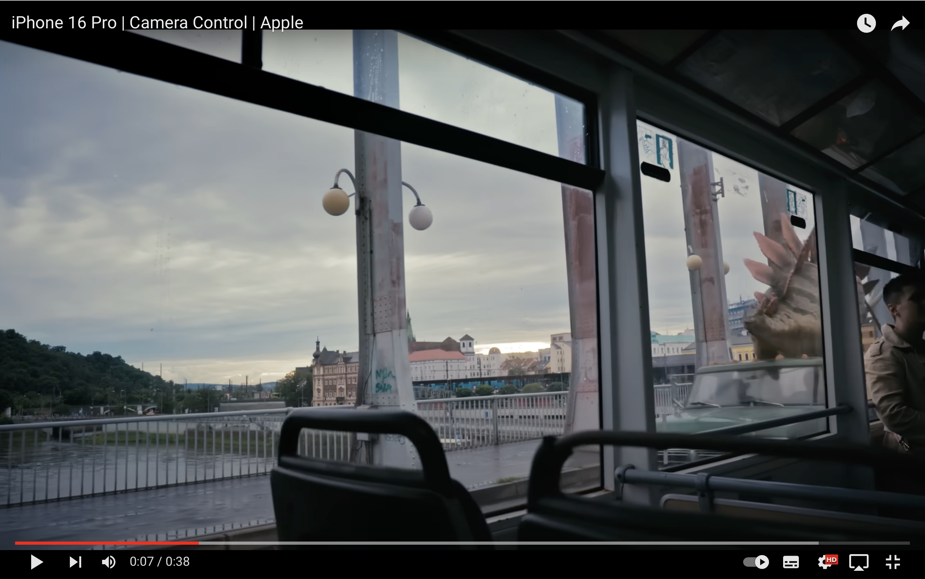 iphone camera control bus view