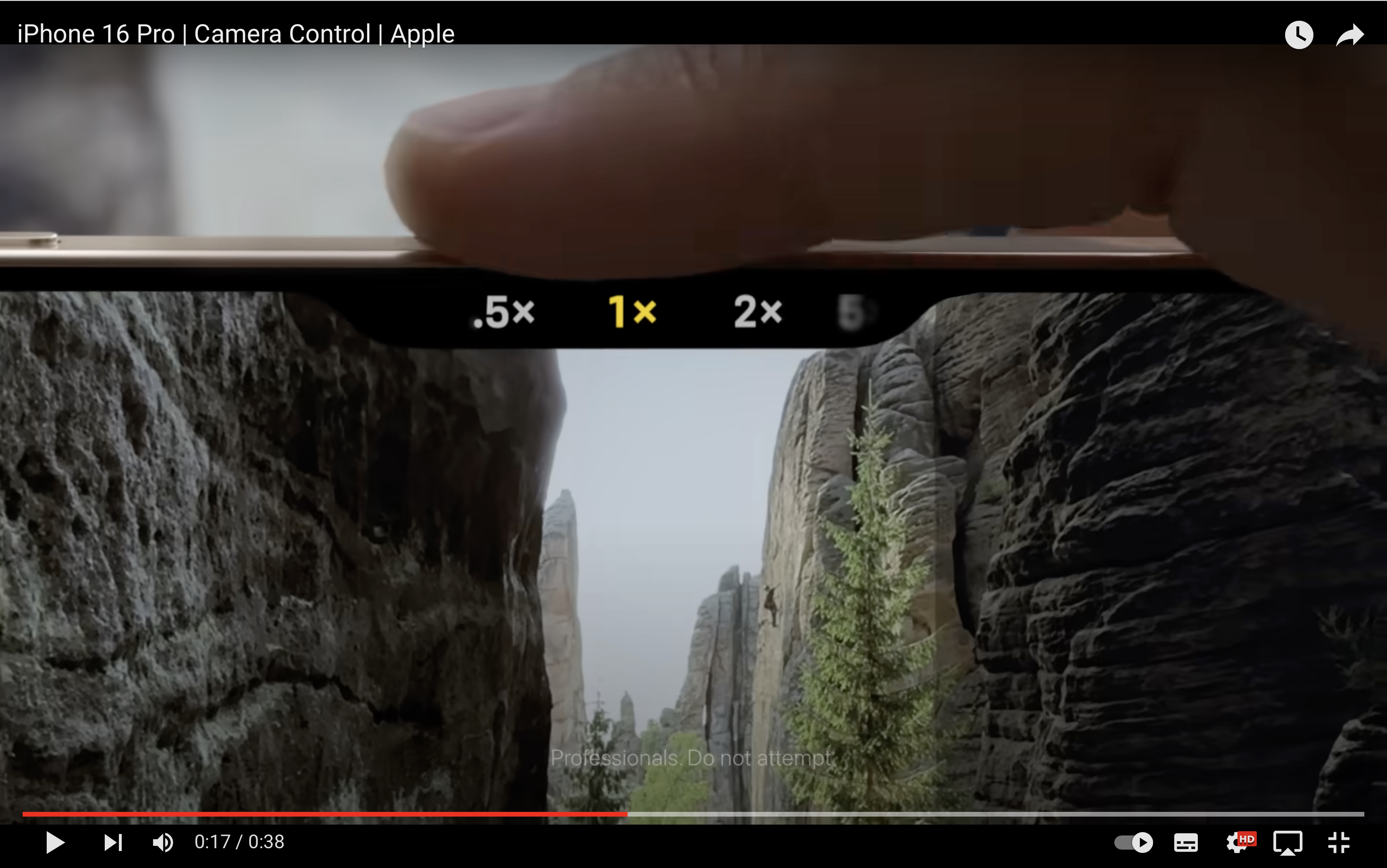iphone camera control canyon