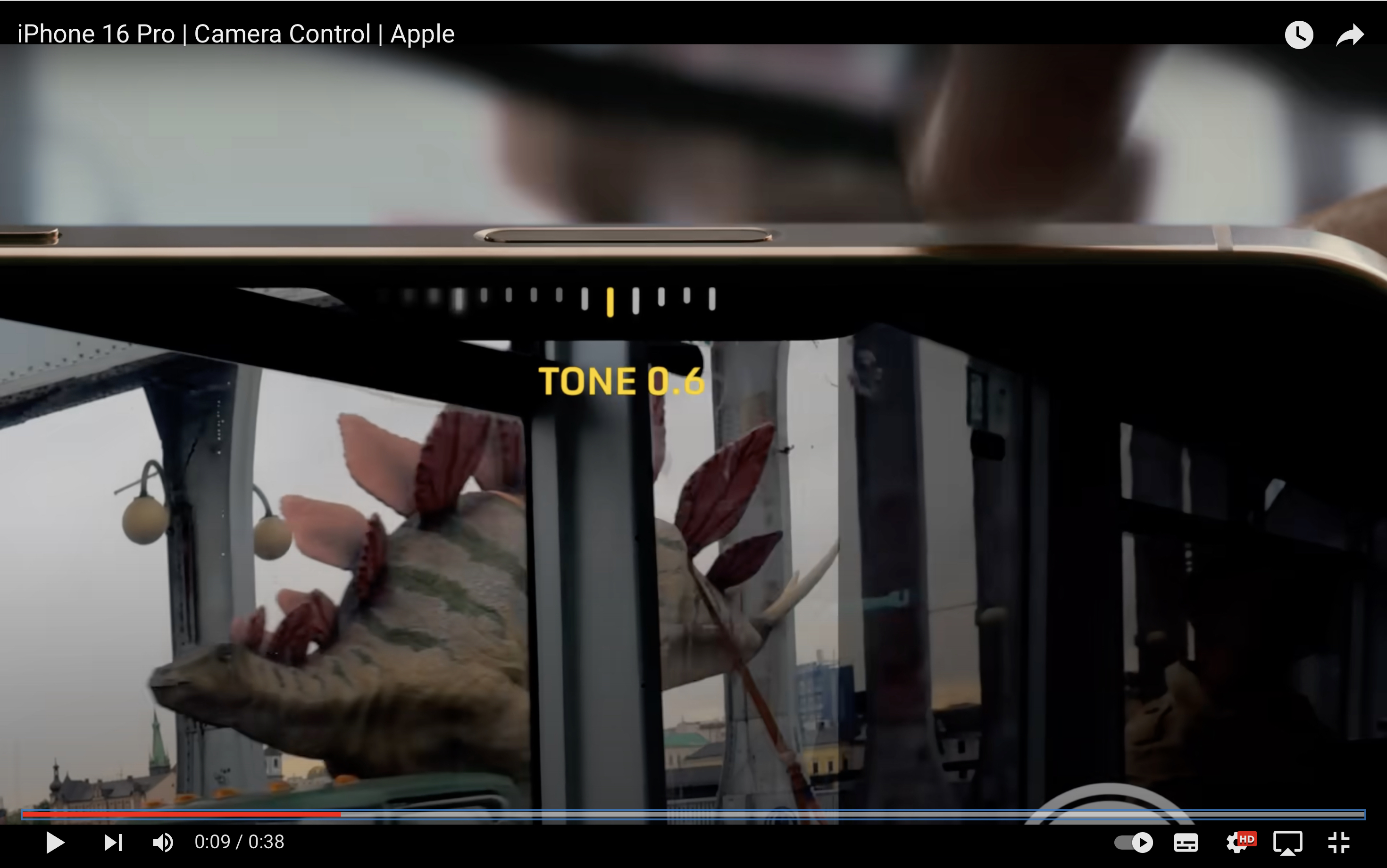 iphone camera control closeup