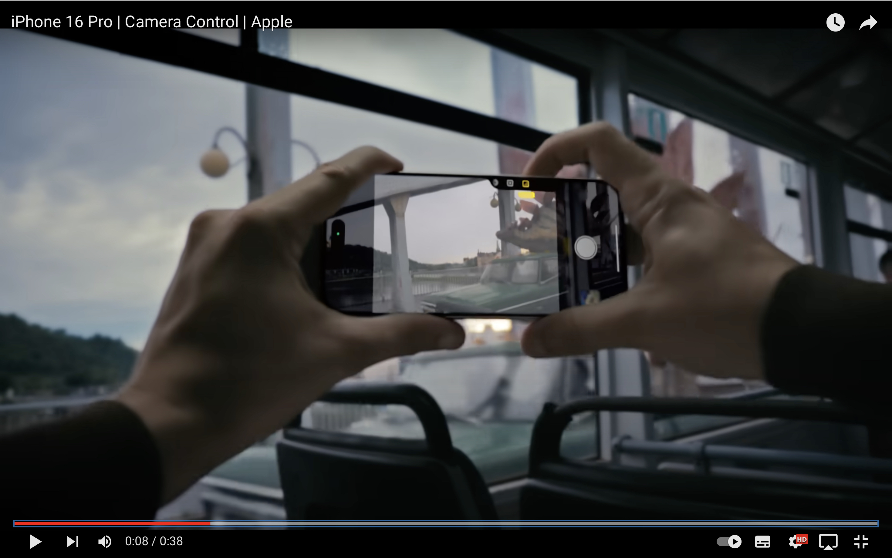 iphone camera control hands