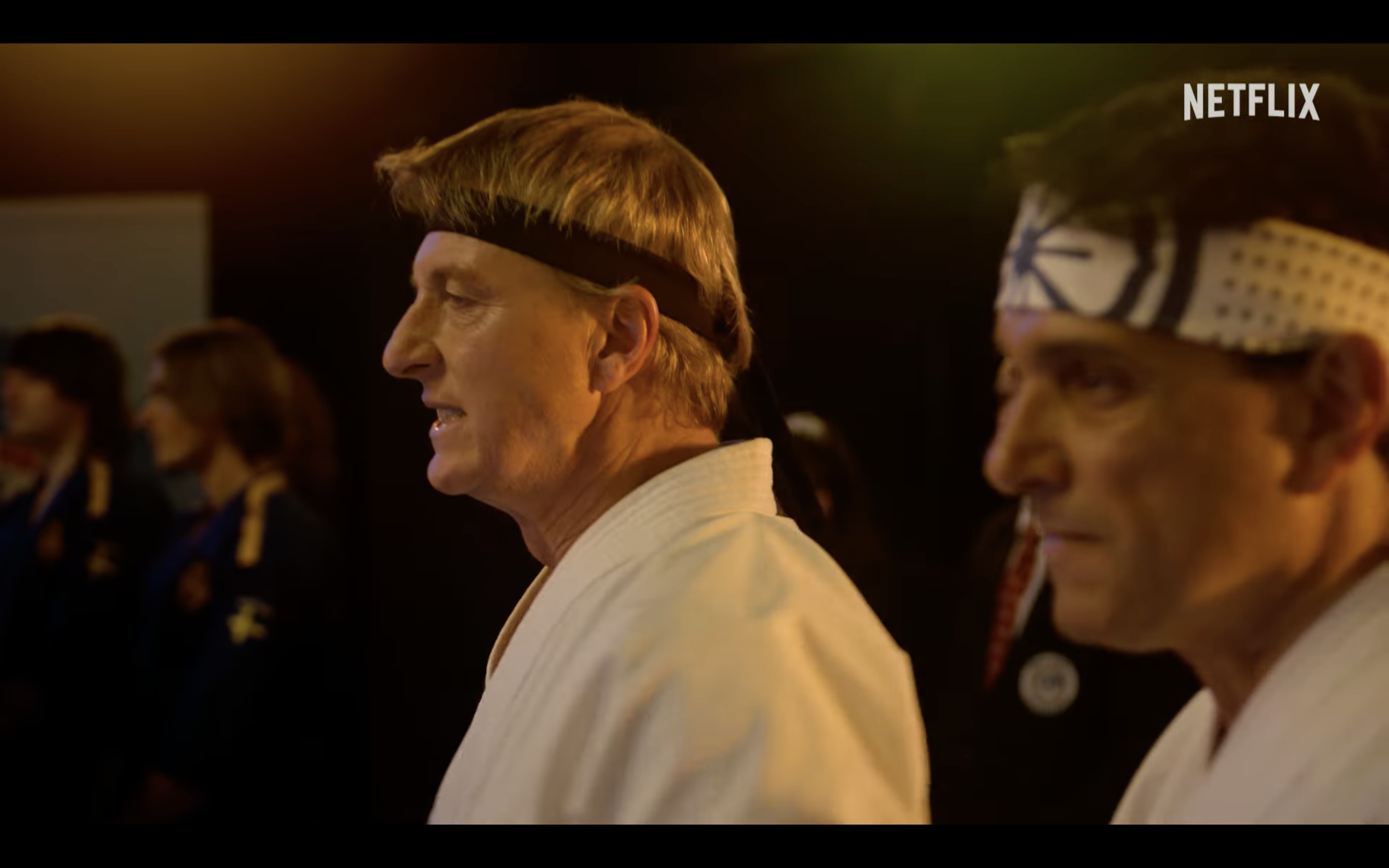 karate competition scene