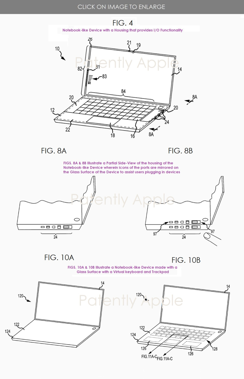 laptop design patent diagrams