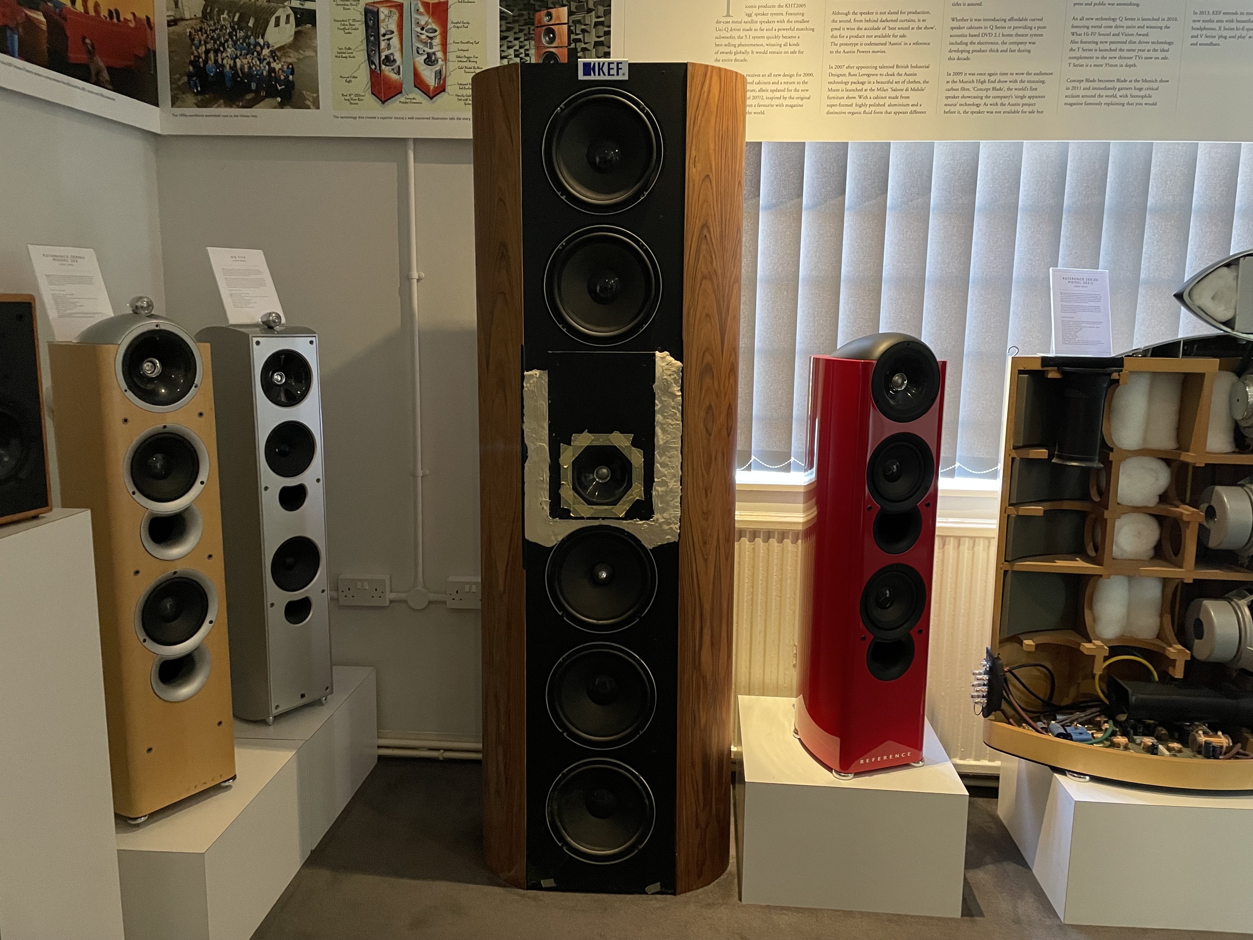 large speaker display