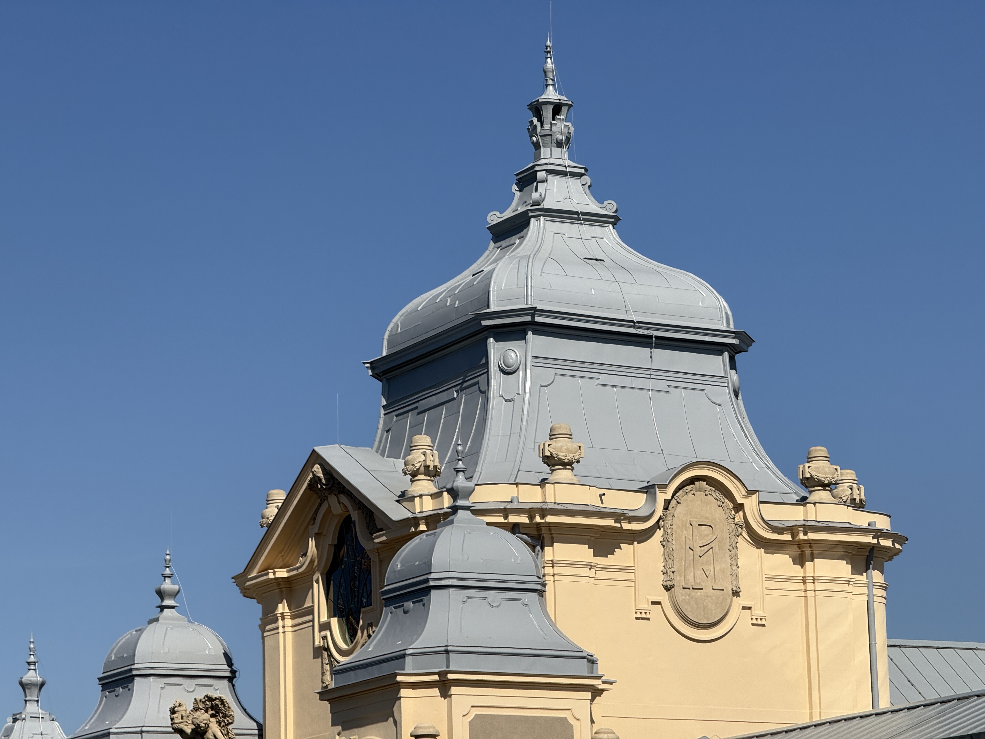 ornate building rooftop