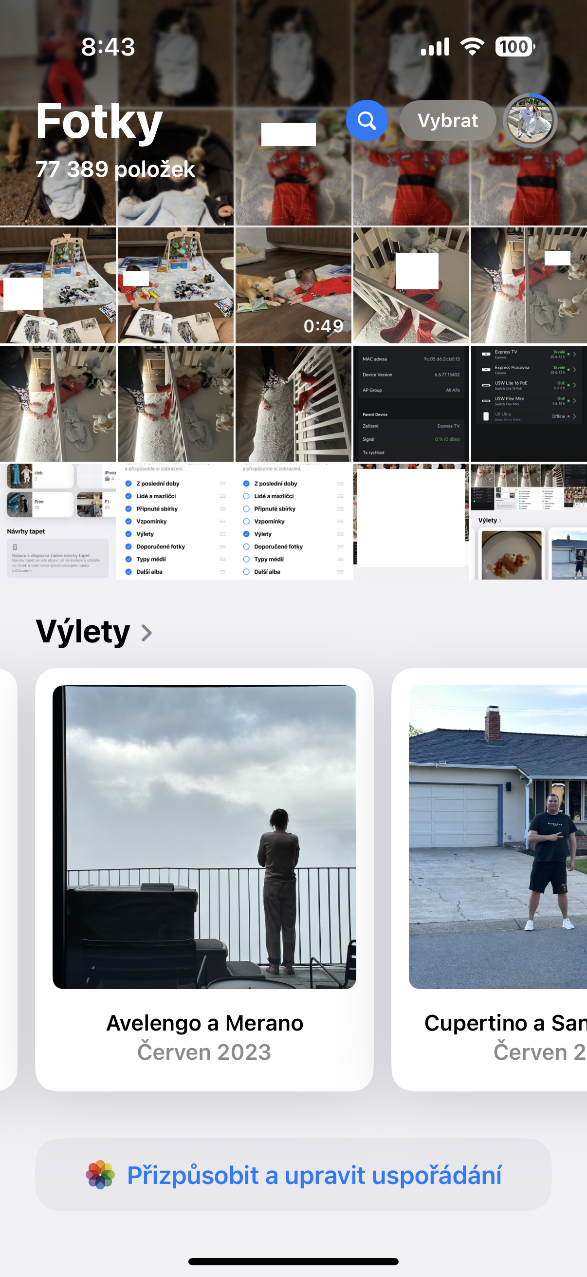 photo gallery app screen
