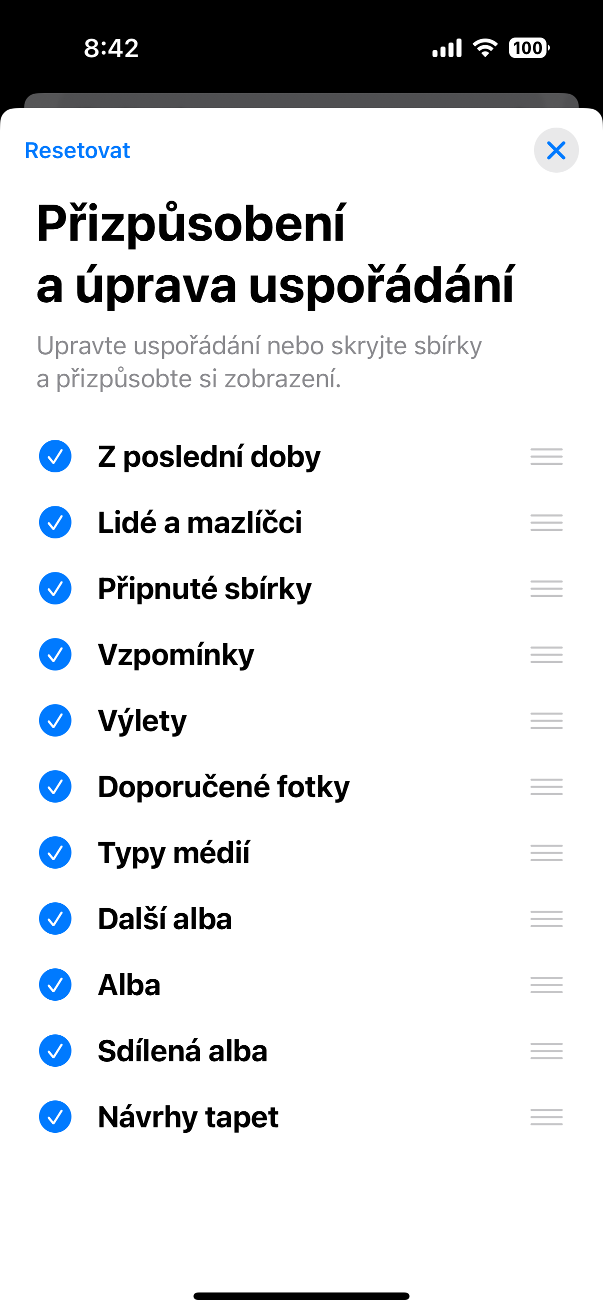 photo gallery customization options