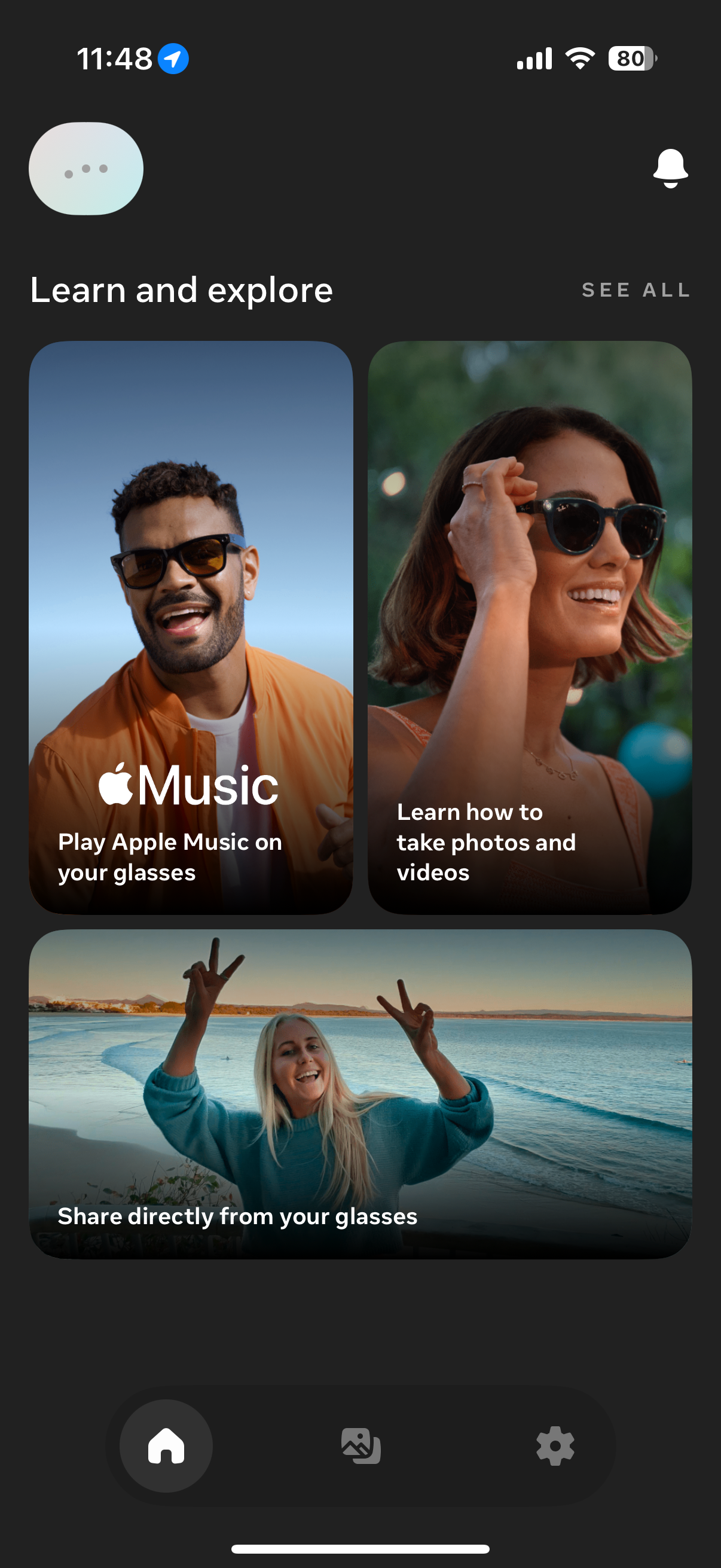 smart glasses explore options