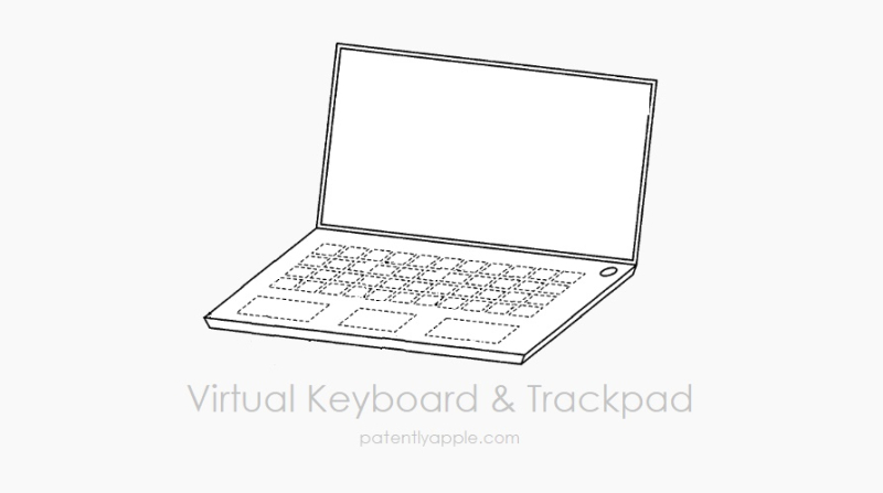 virtual keyboard trackpad laptop