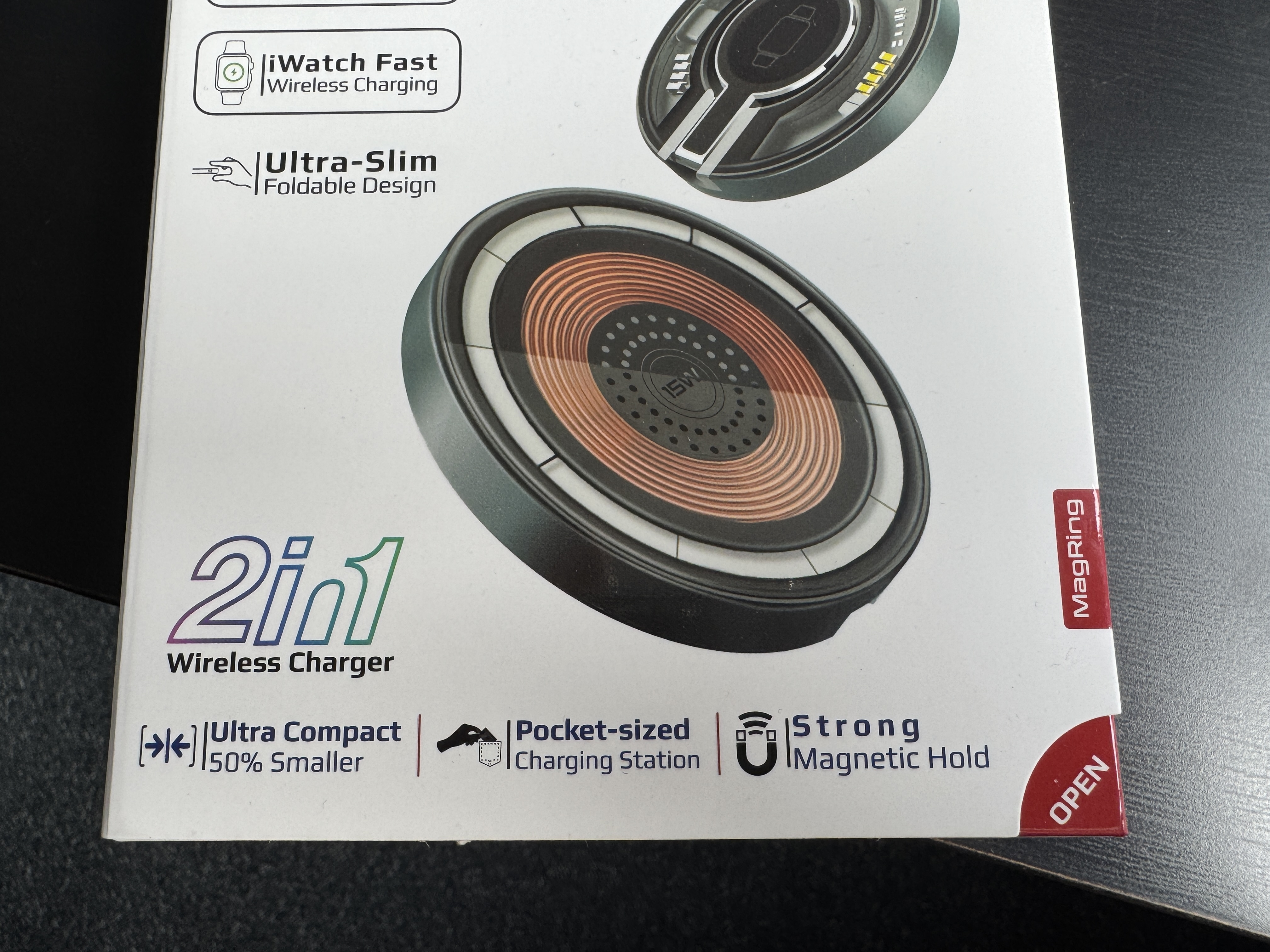 wireless charger box details