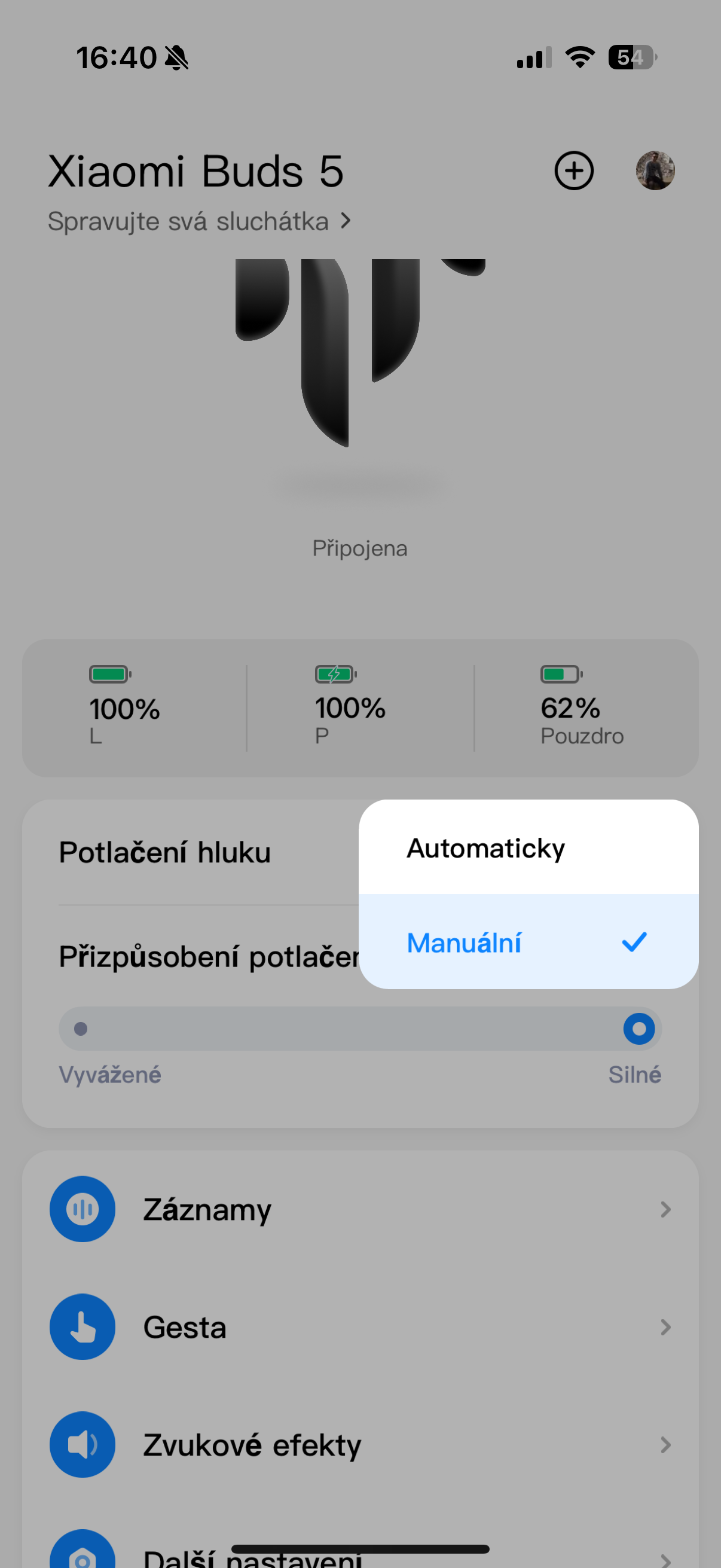xiaomi buds 5 noise cancellation settings