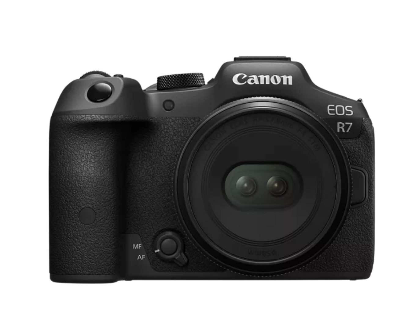 canon eos r7 front