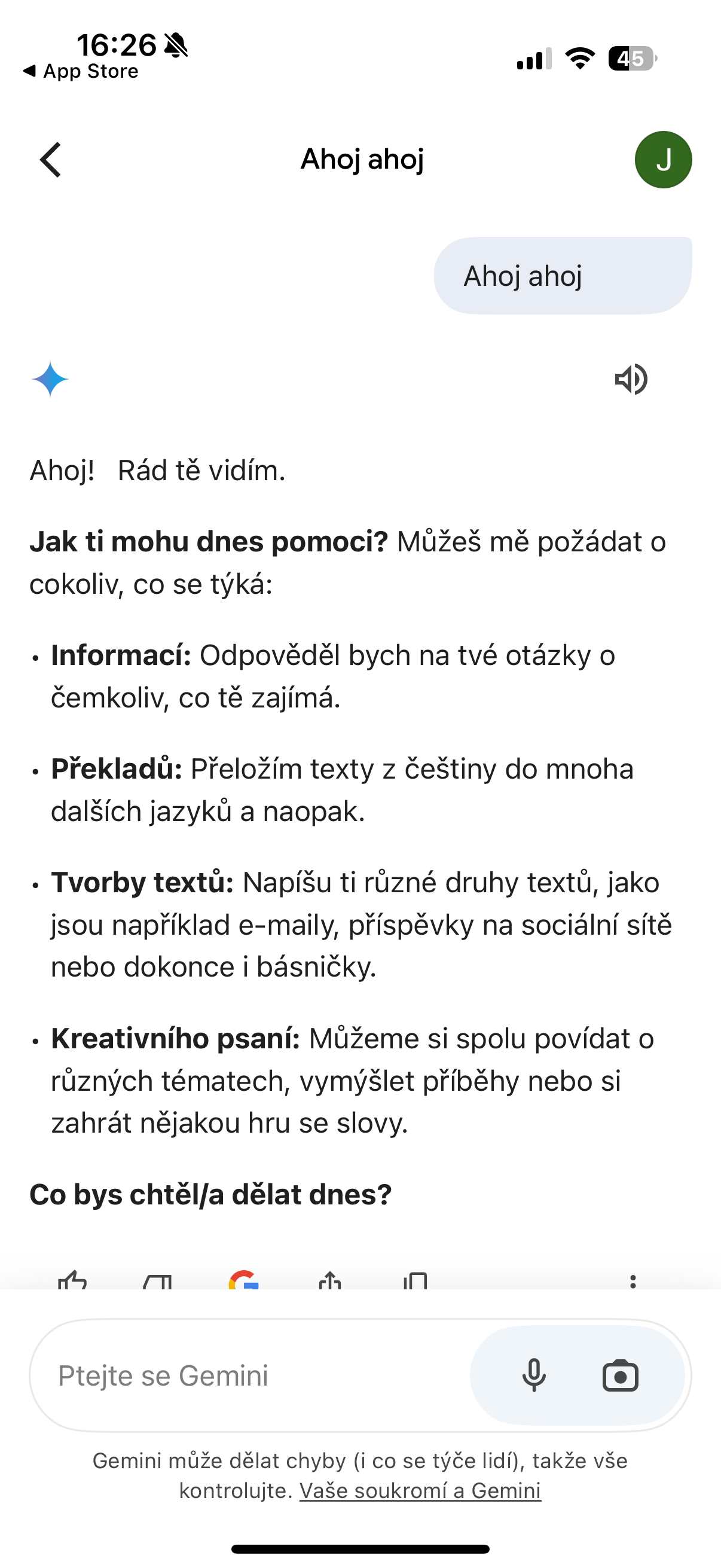 chatbot assistance czech