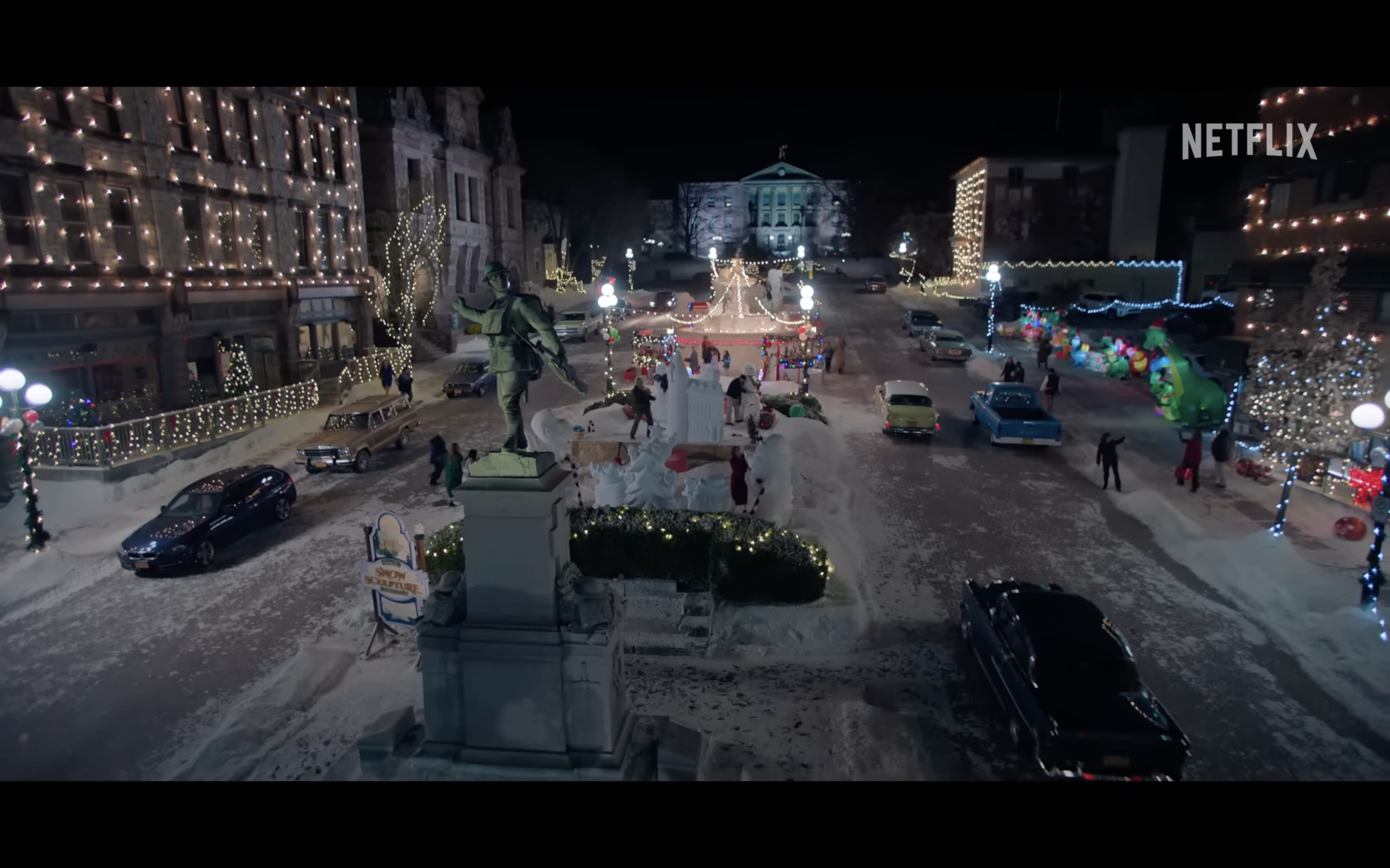 christmas town square christmas town square