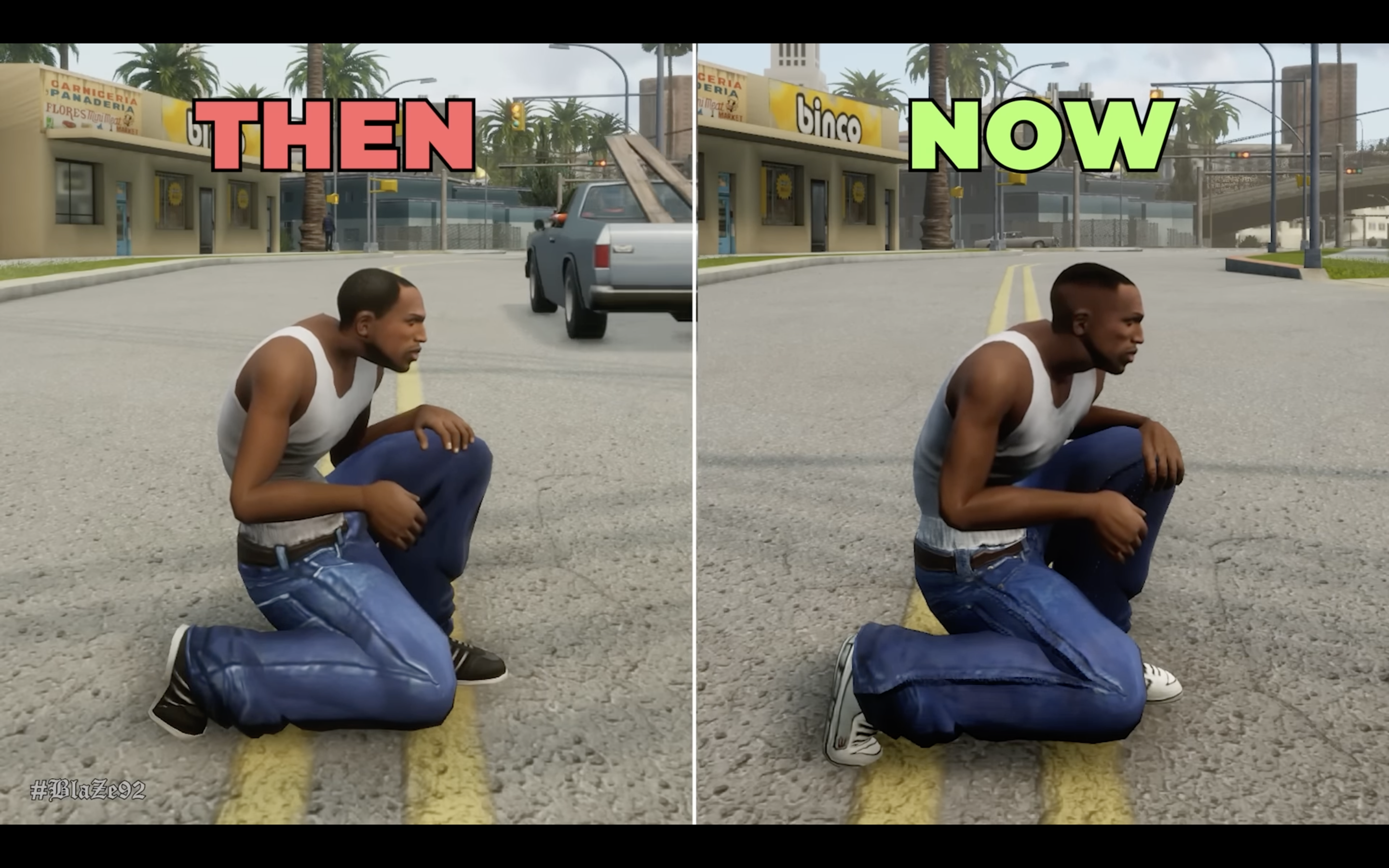 game comparison then now