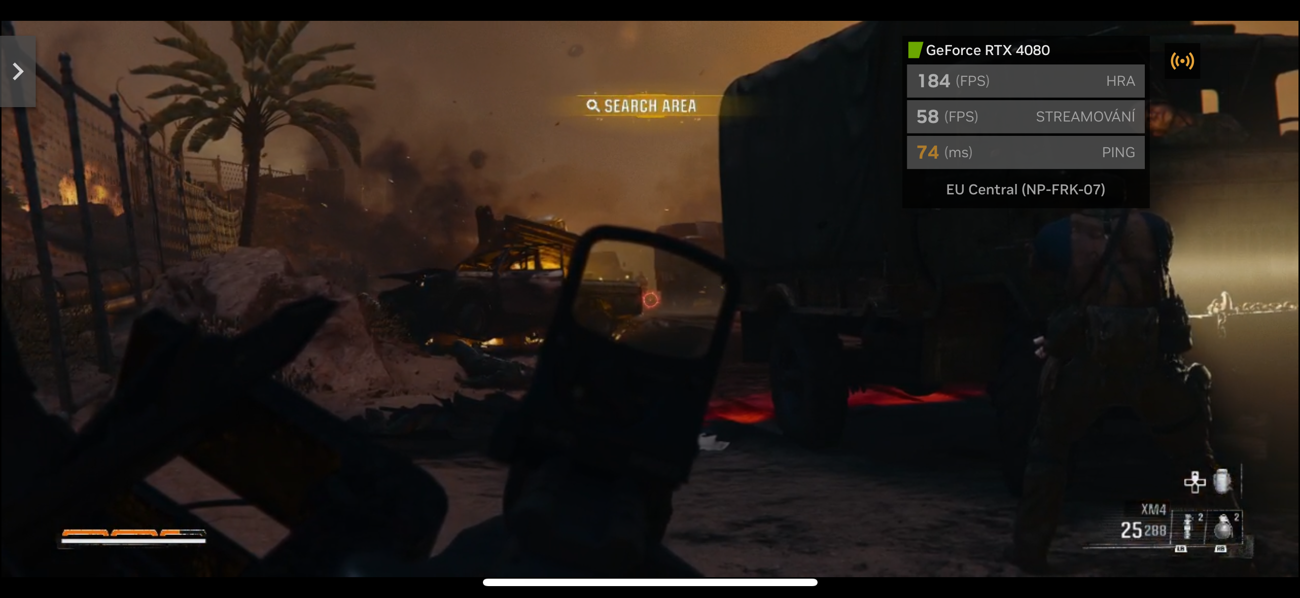 geforce rtx warzone night