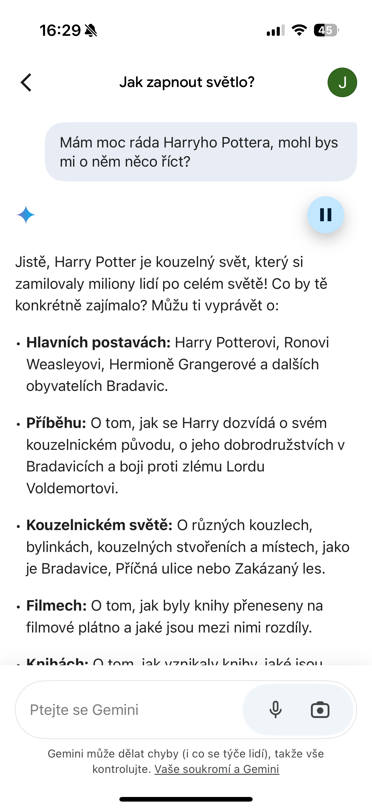 harry potter discussion