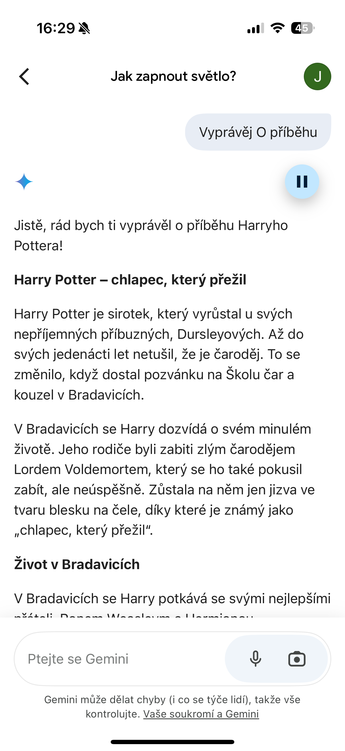 harry potter story