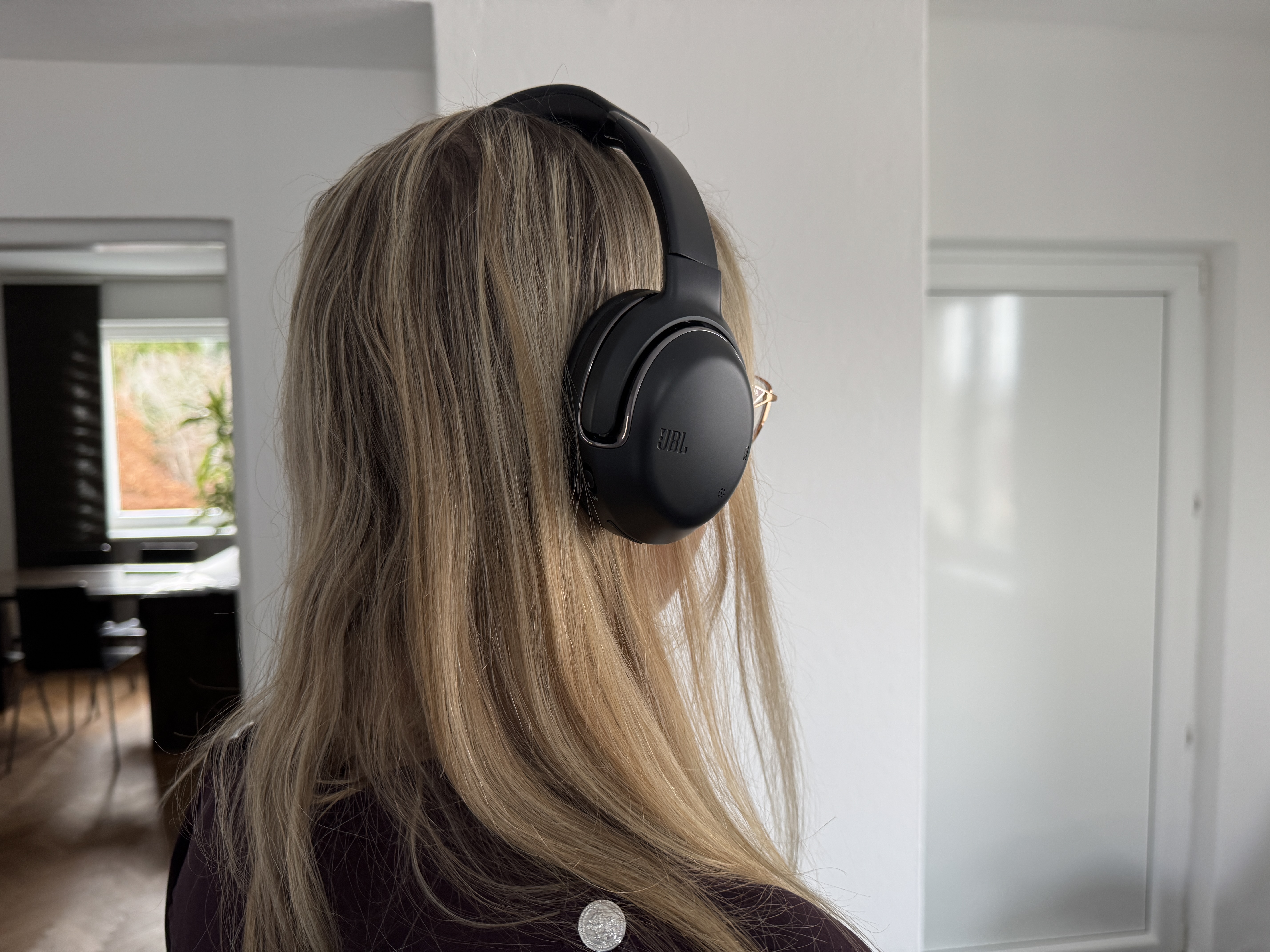 headphones back view