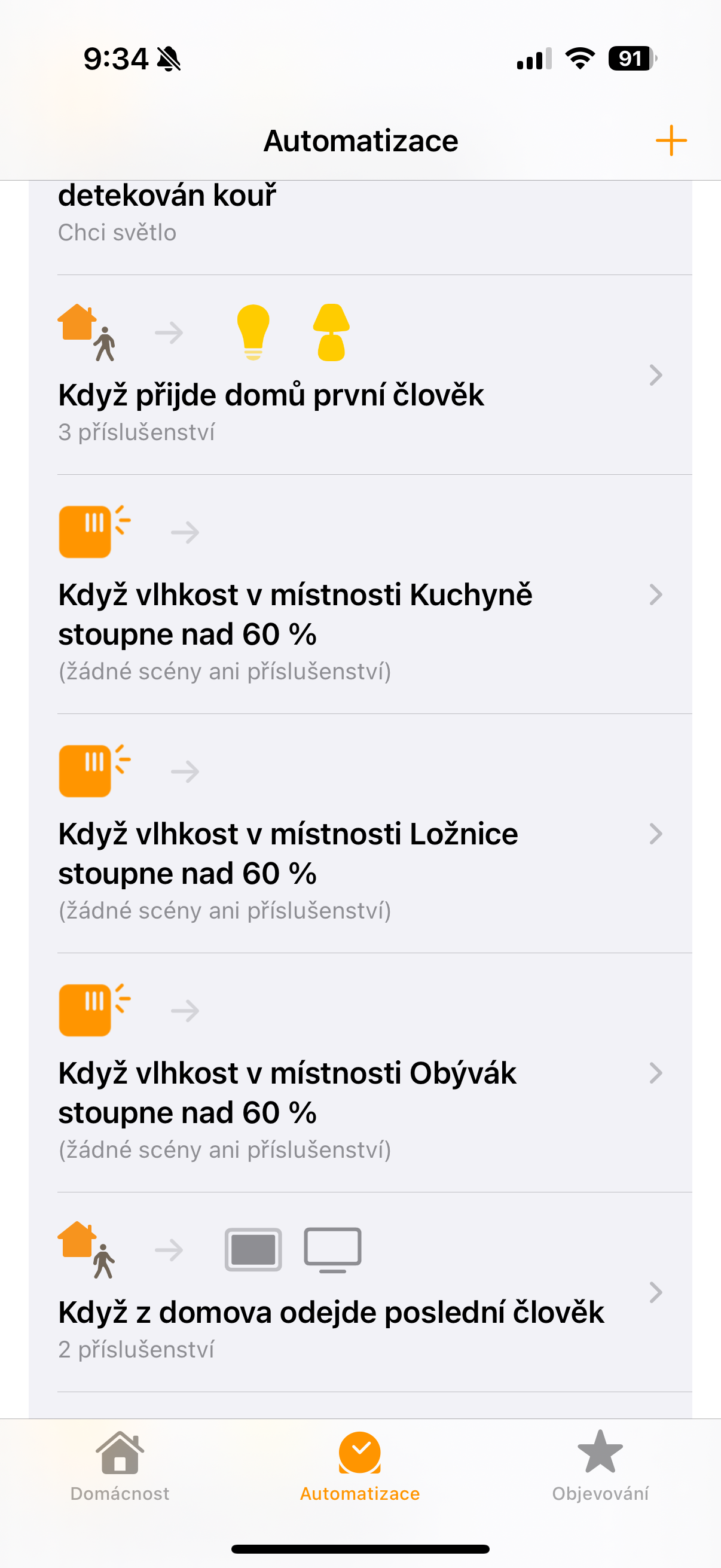 home automation list