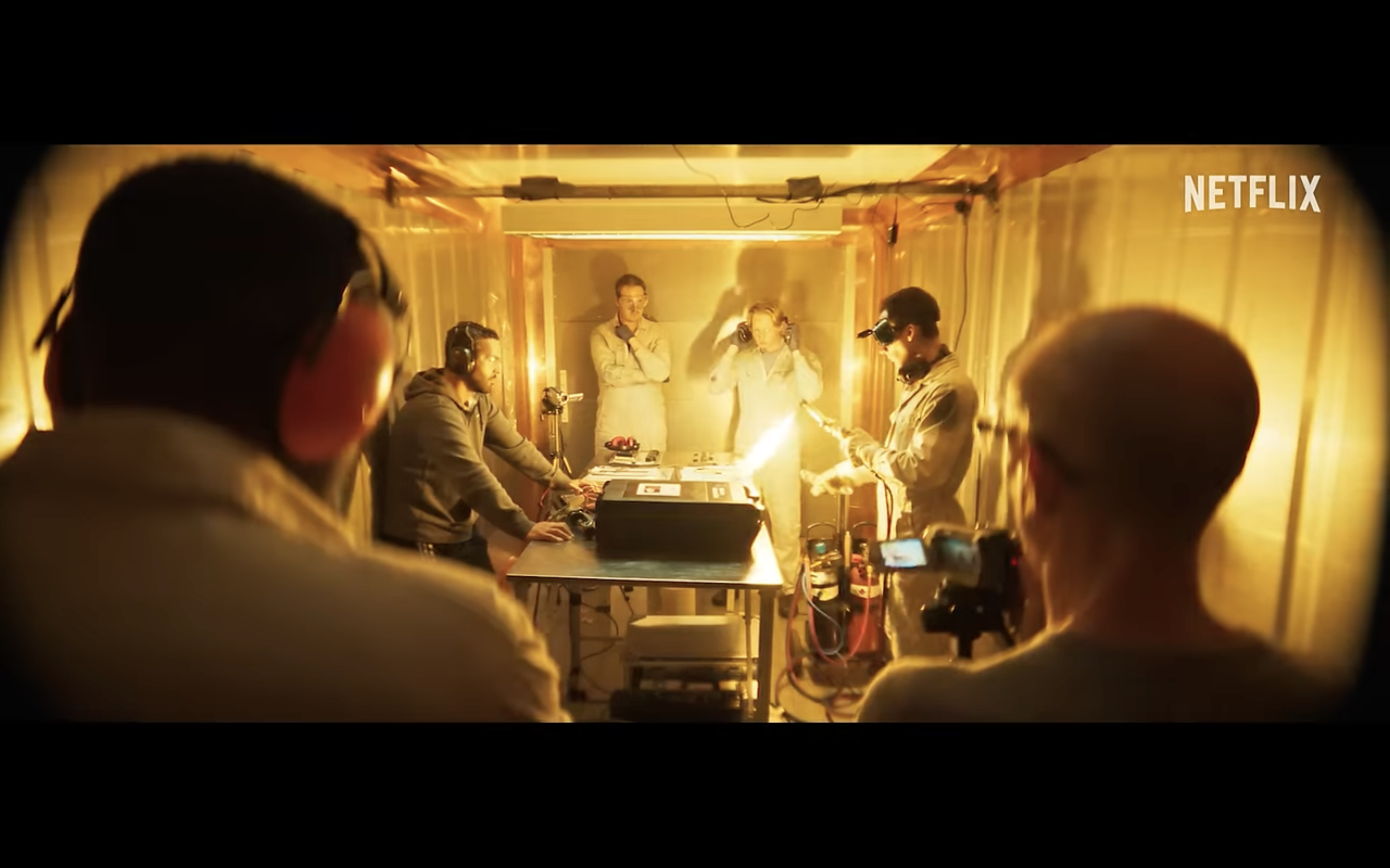 netflix scene with people in lab netflix scene with people in lab