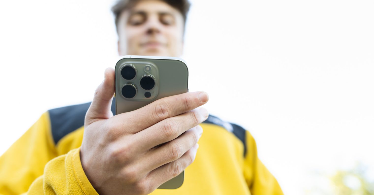 person holding smartphone