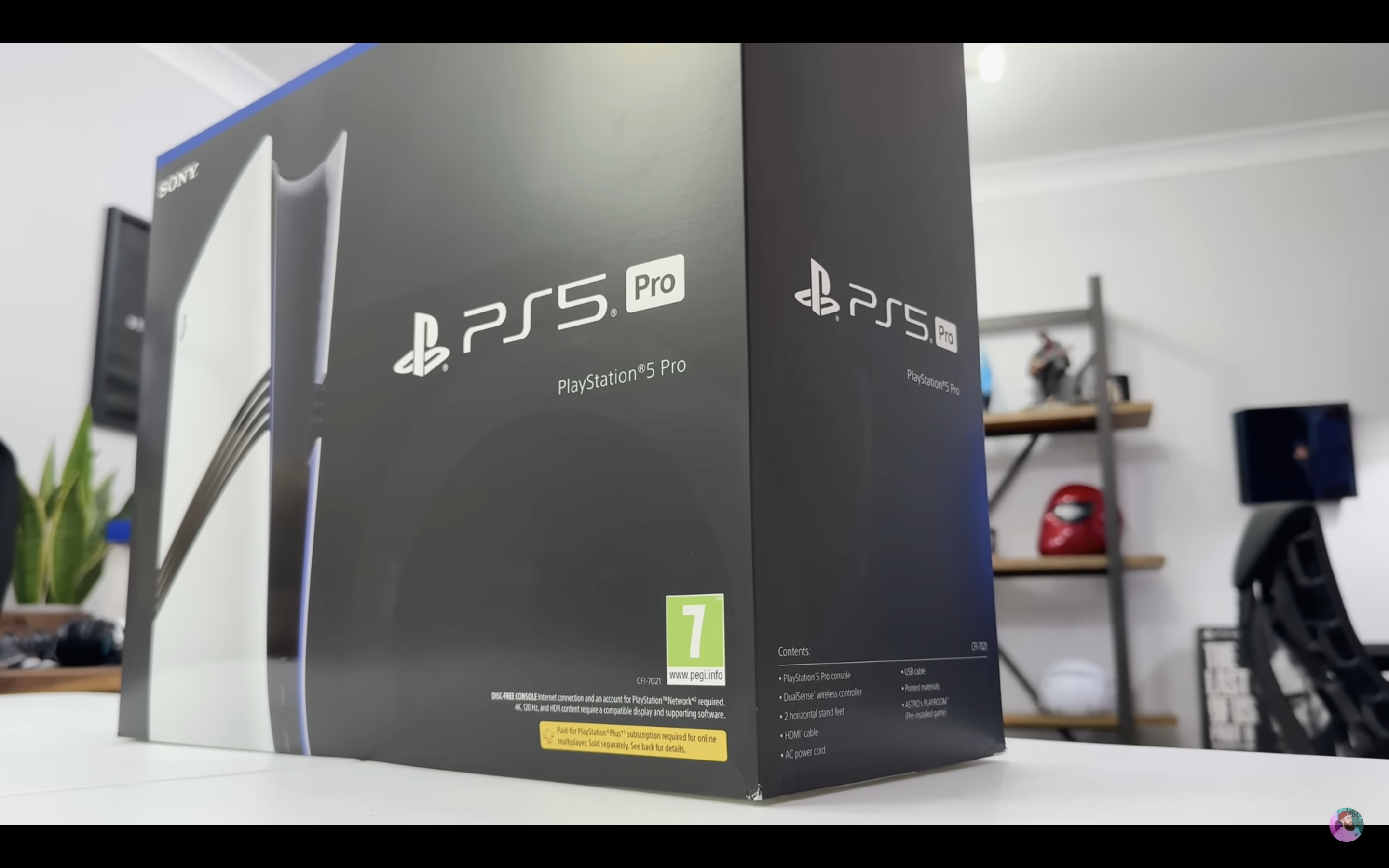 ps5 pro console box