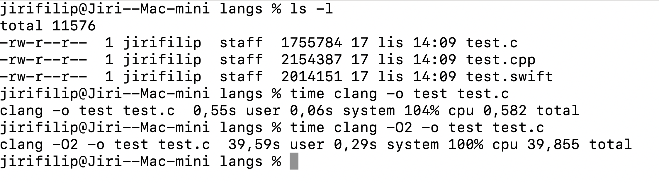 terminal code execution