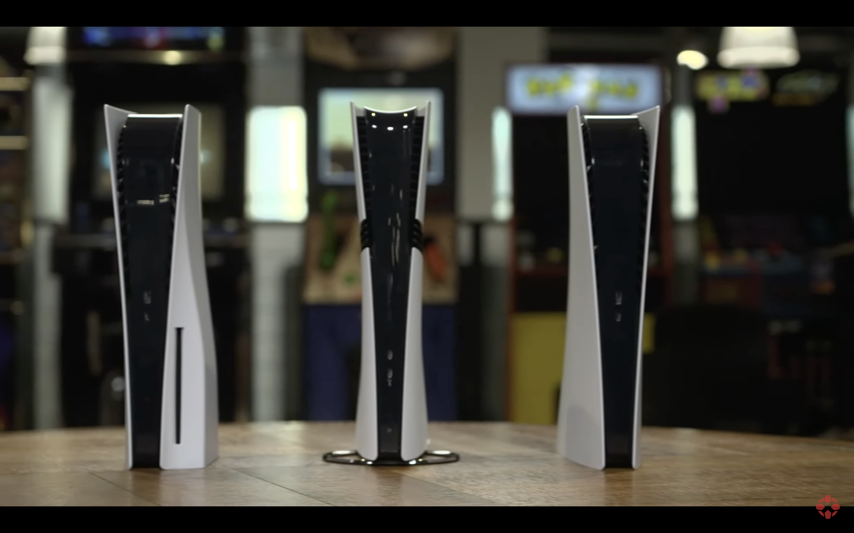 three gaming consoles