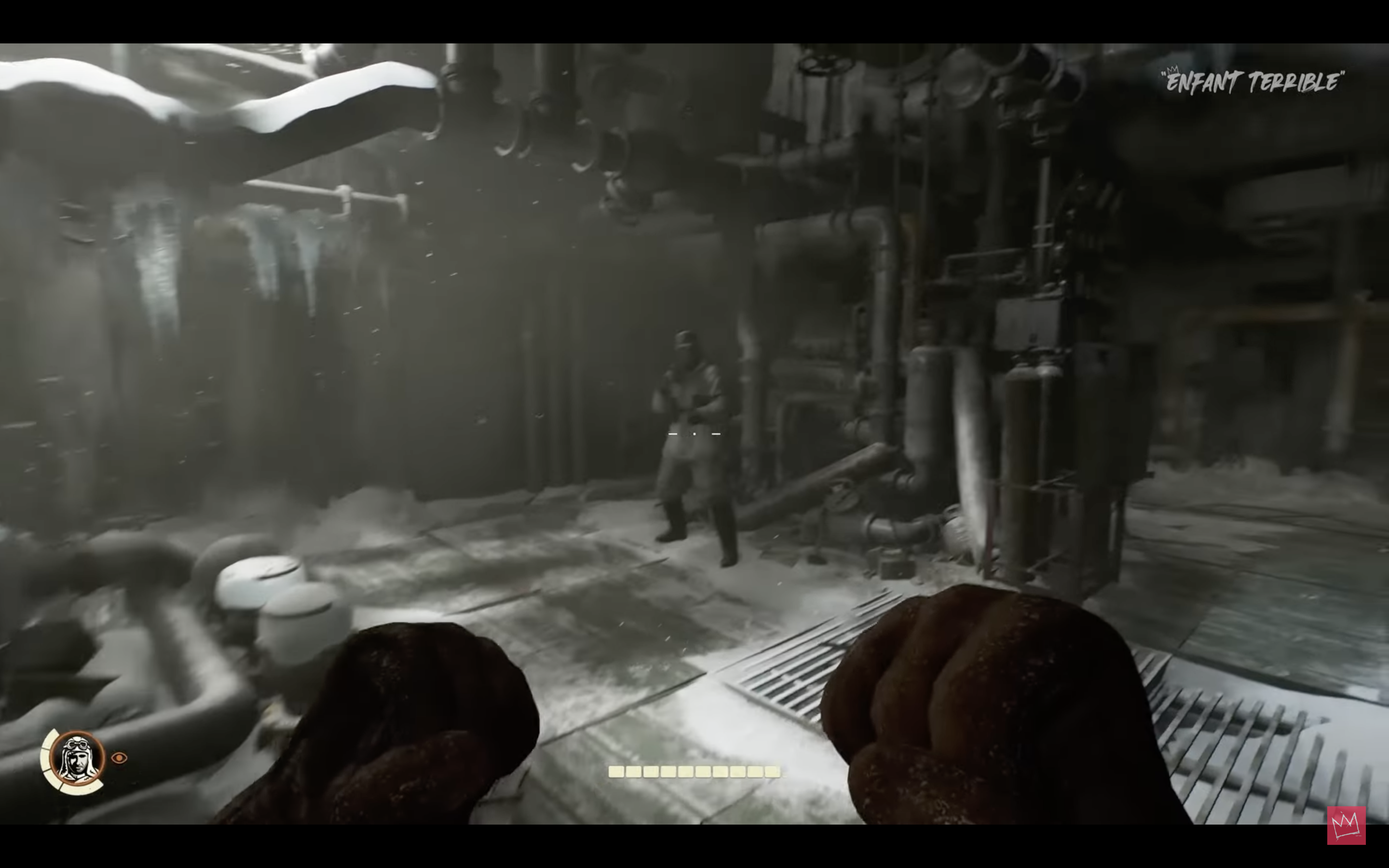 video game fistfight scene