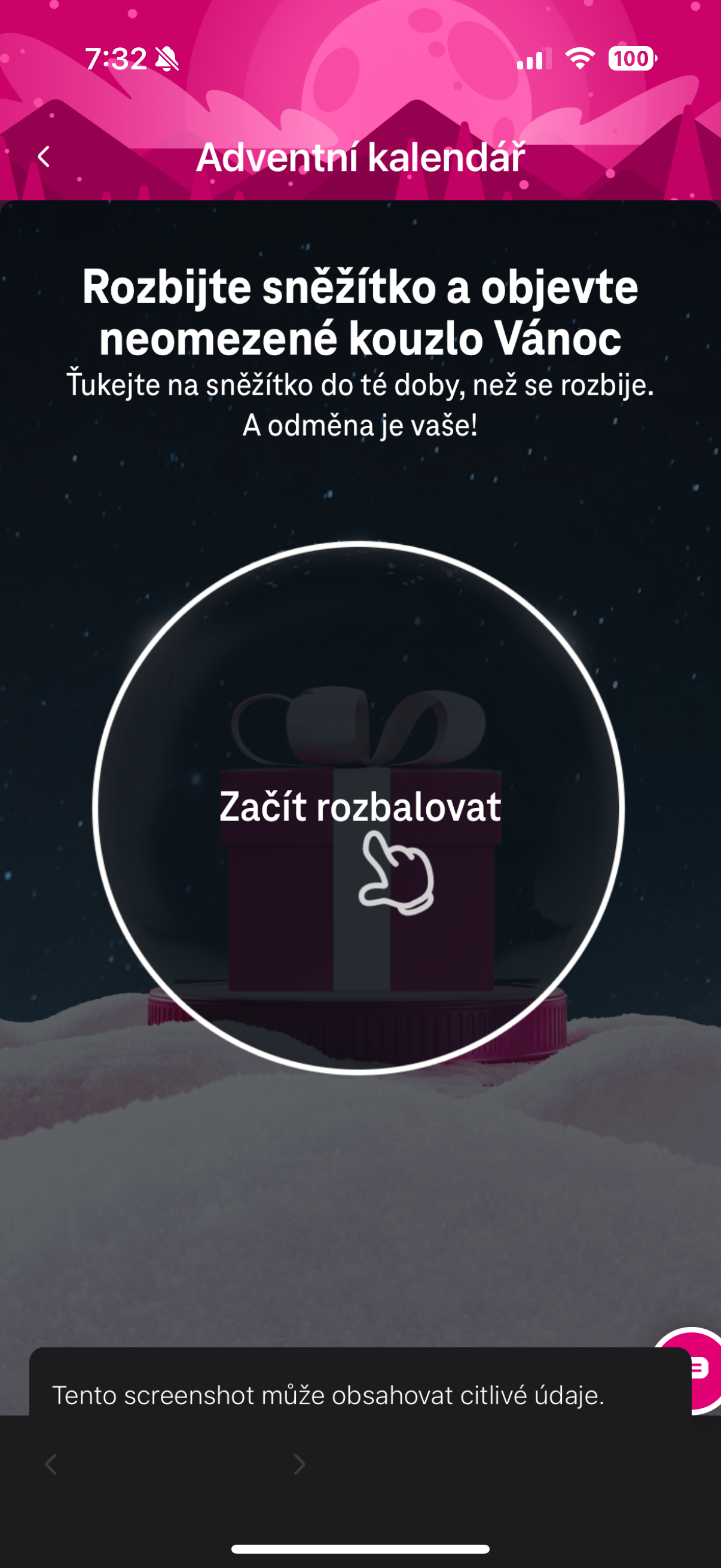 advent calendar gift unlock