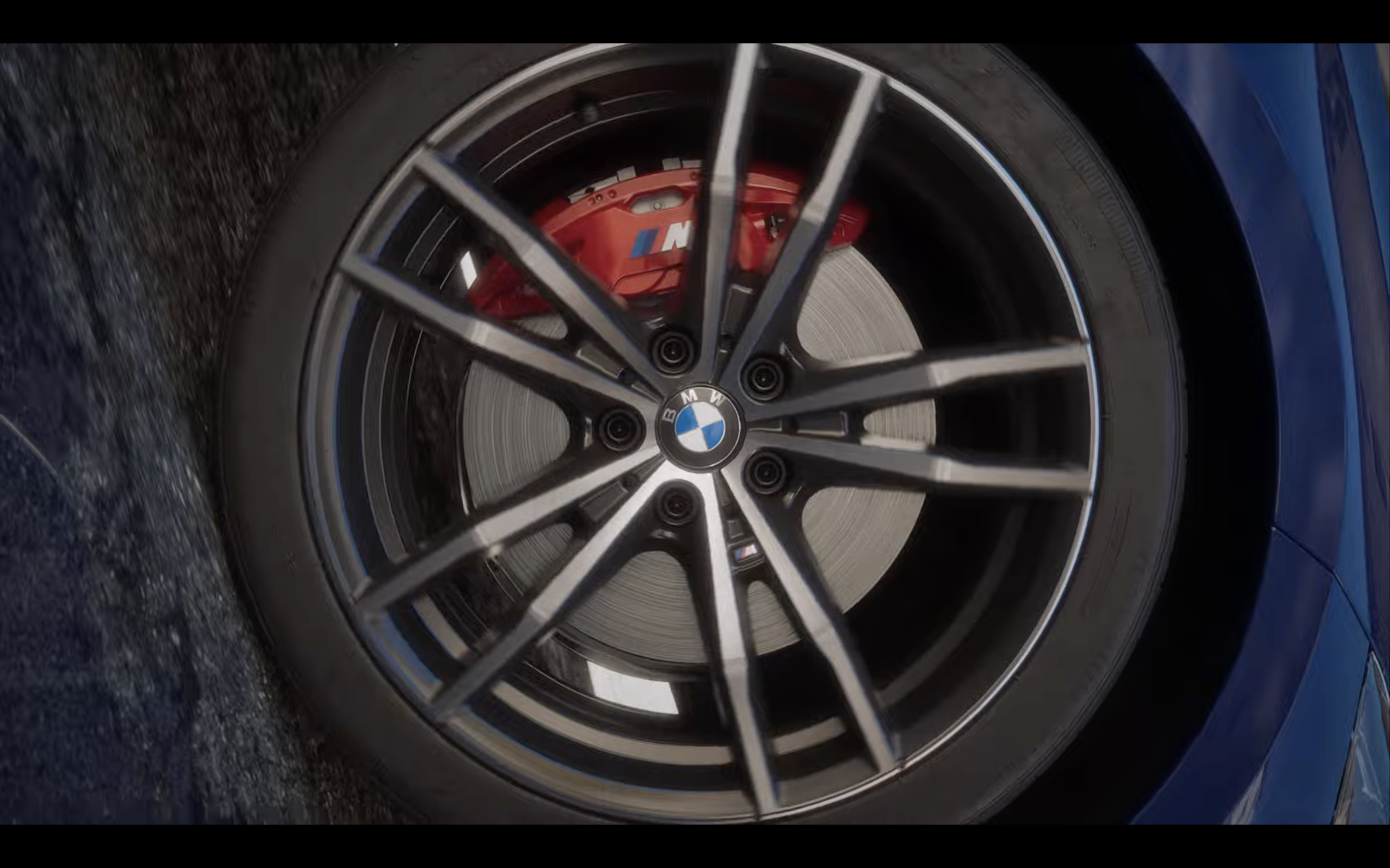 bmw wheel closeup