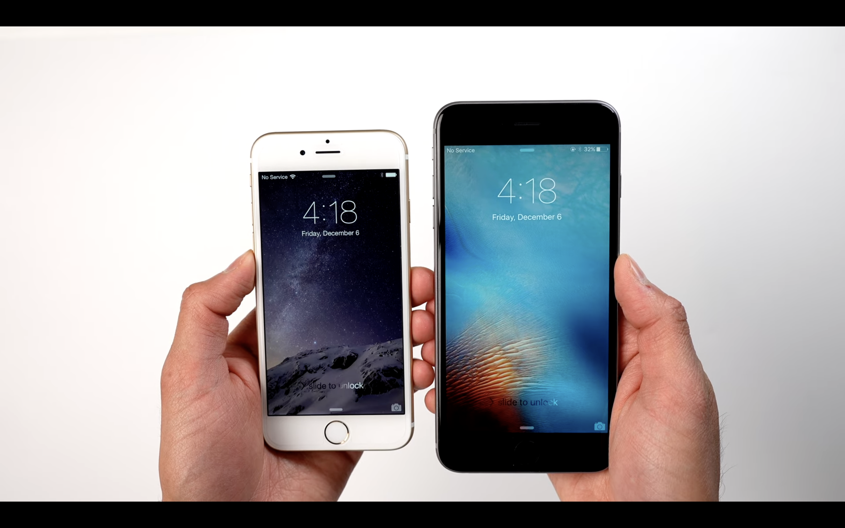 comparing two iphones