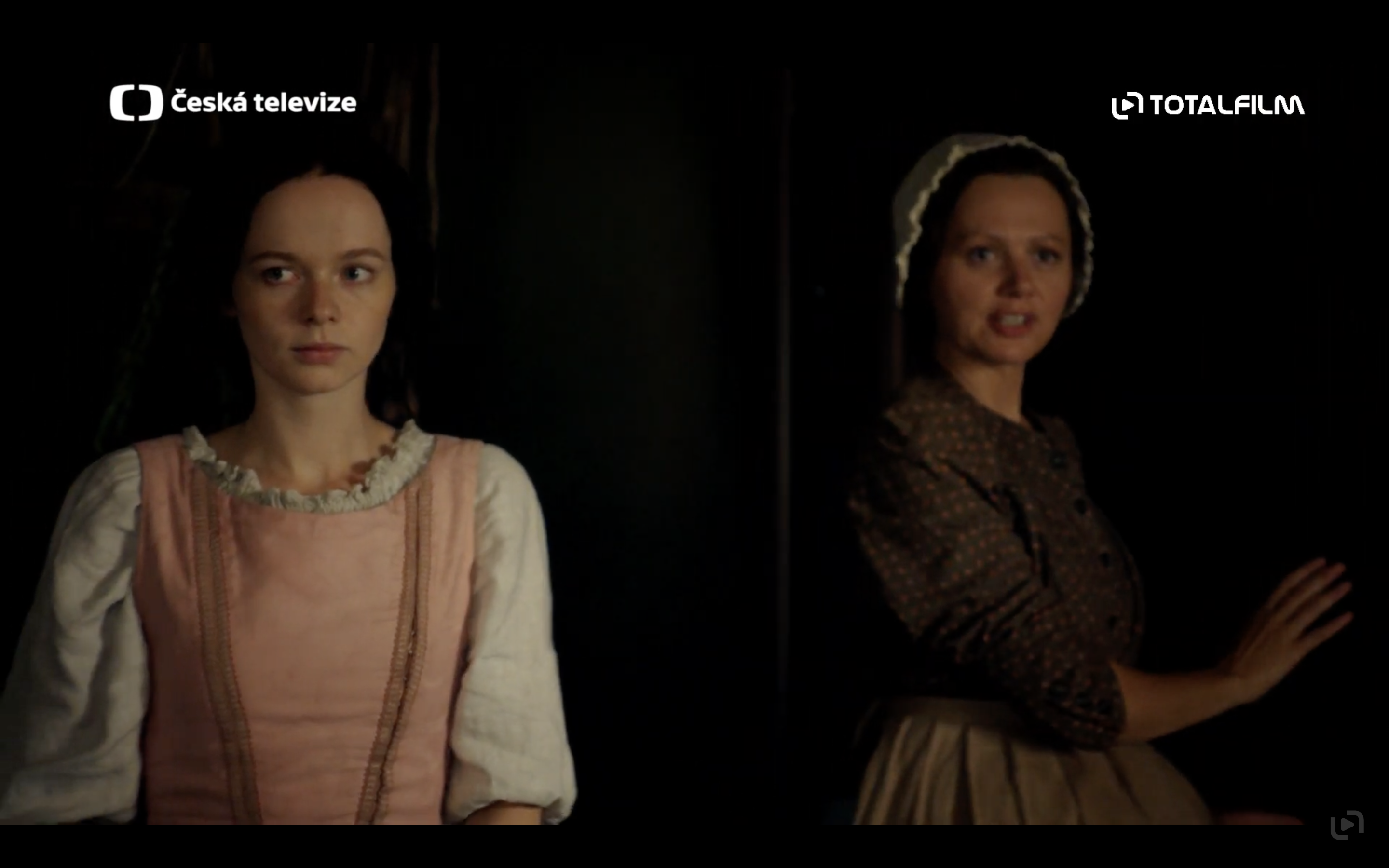 dramatic scene close up