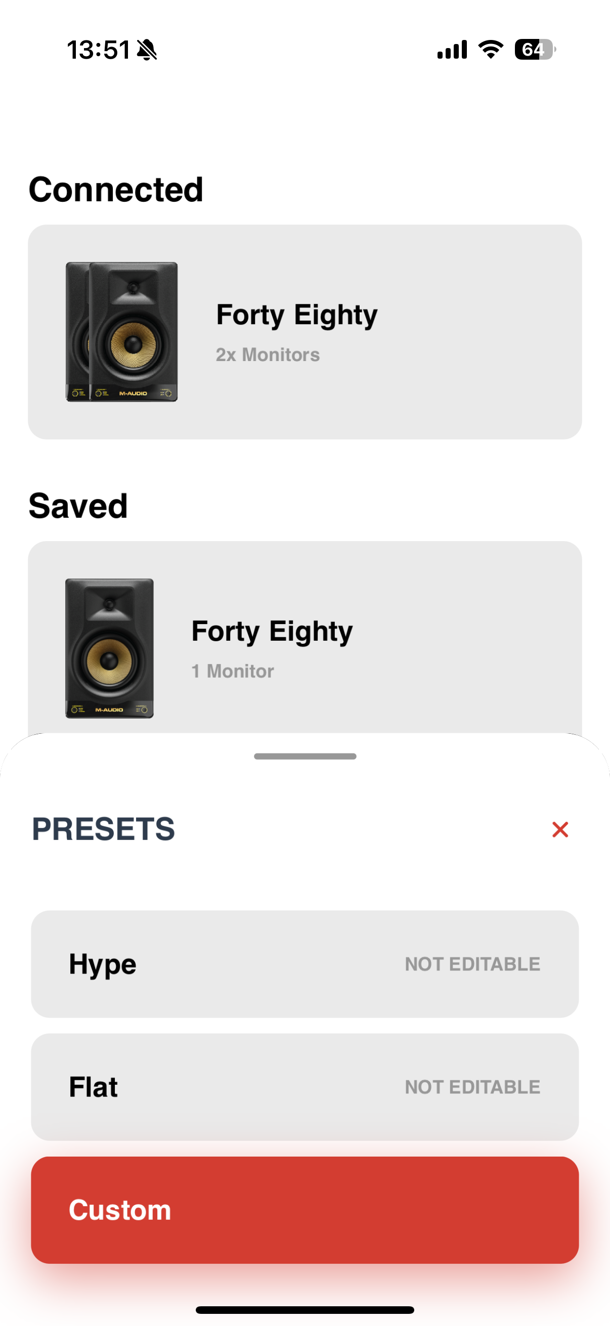 equalizer settings frequency