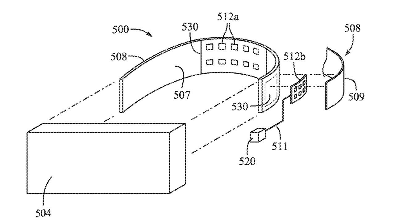 exploded view electronic device