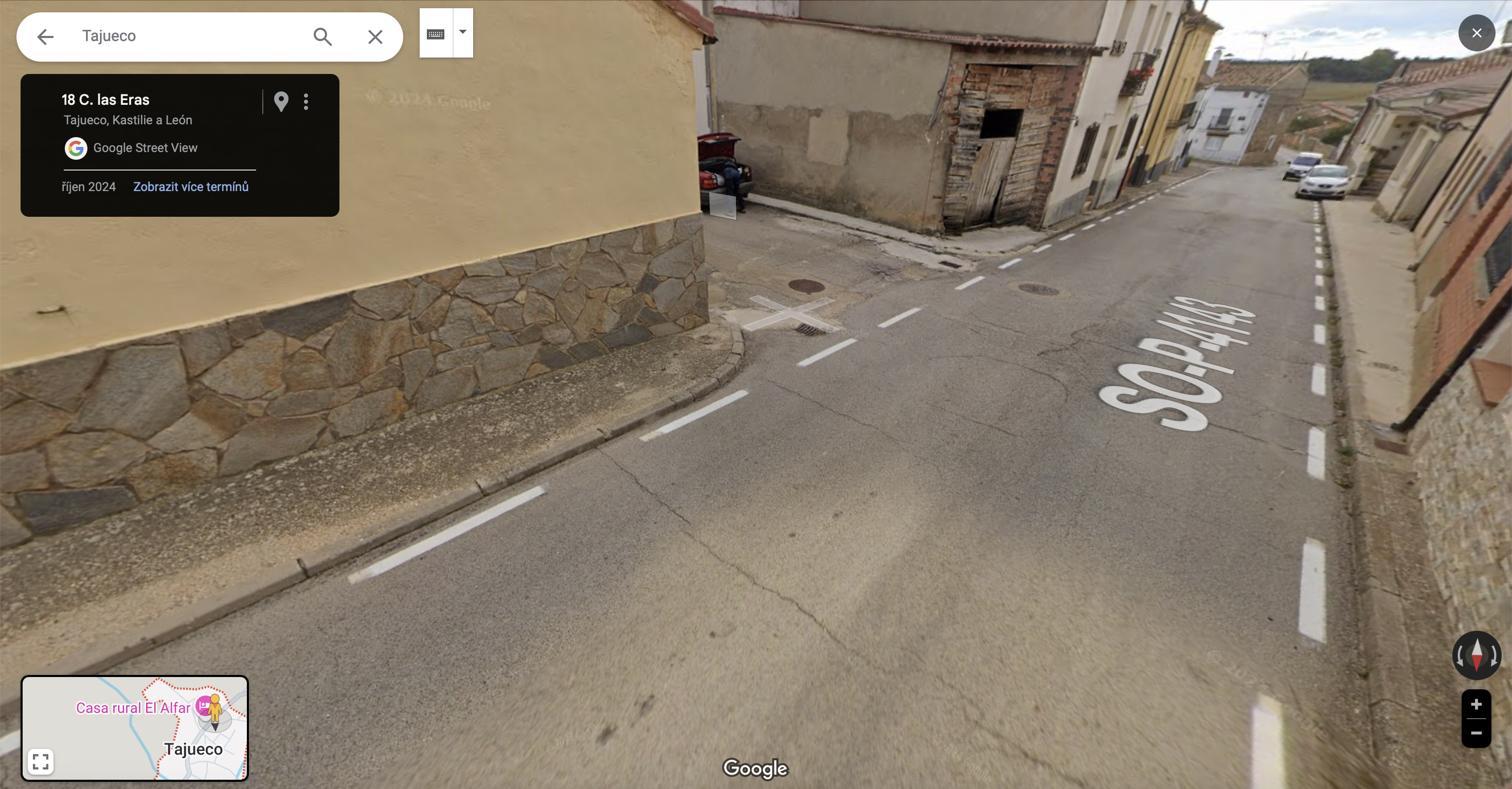 google street view empty street