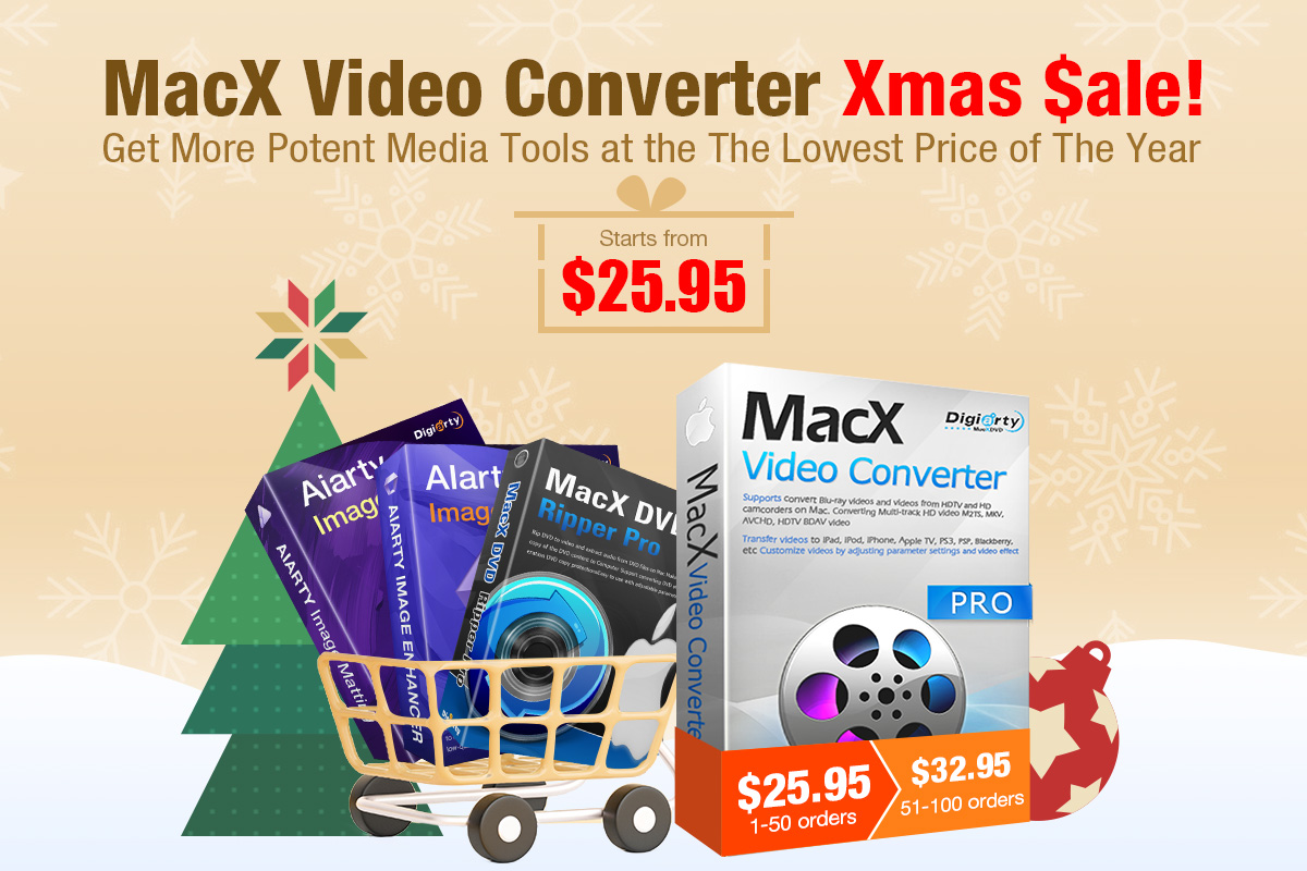 MacX Video Converter Pro: Váš vánoční zachránce pro videa všeho druhu