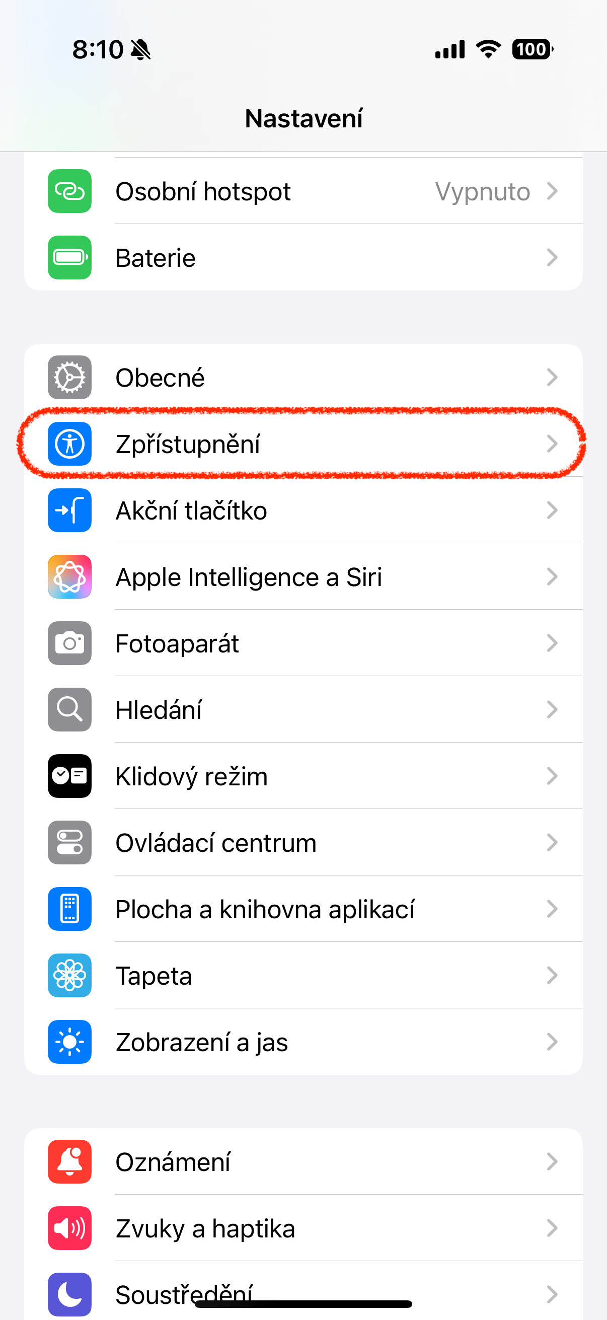 iphone accessibility settings