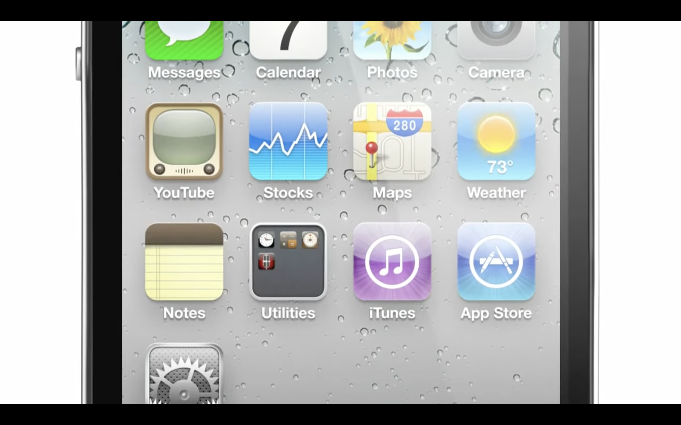 iphone home screen icons