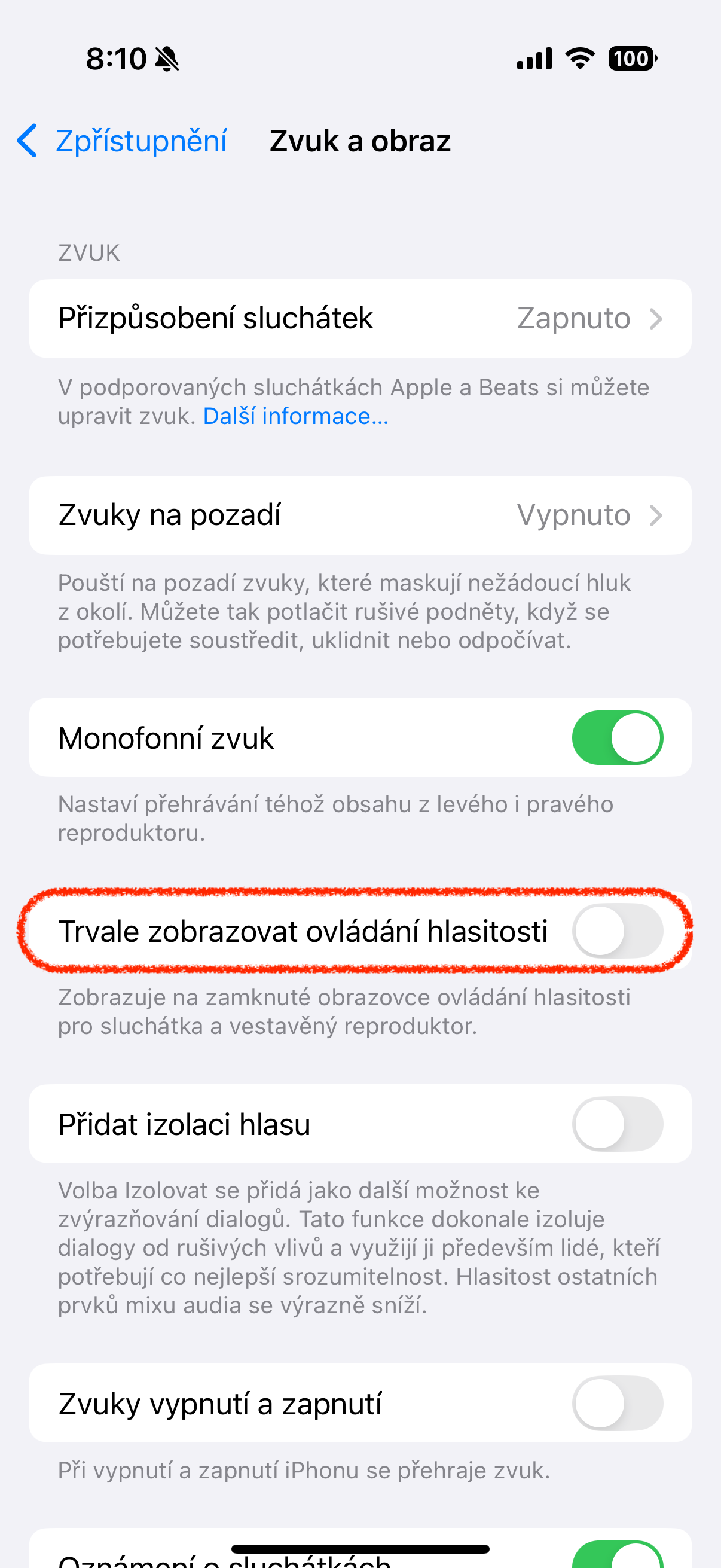 iphone volume control settings