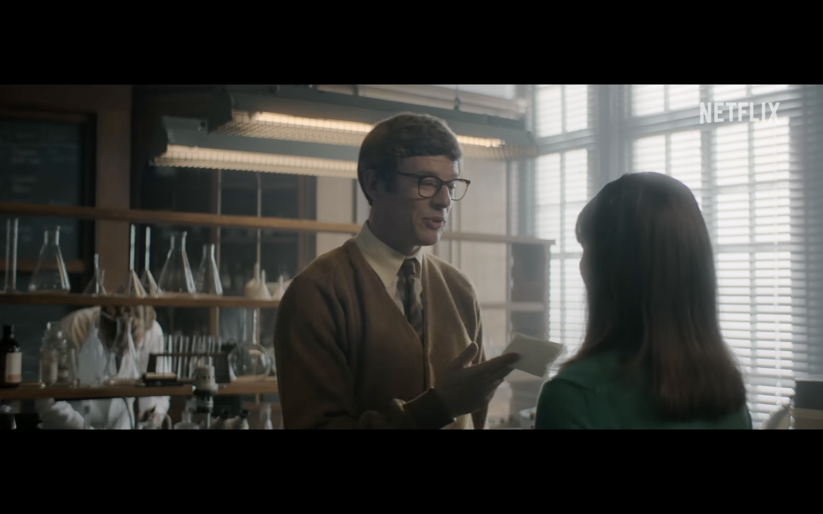 lab scene with people