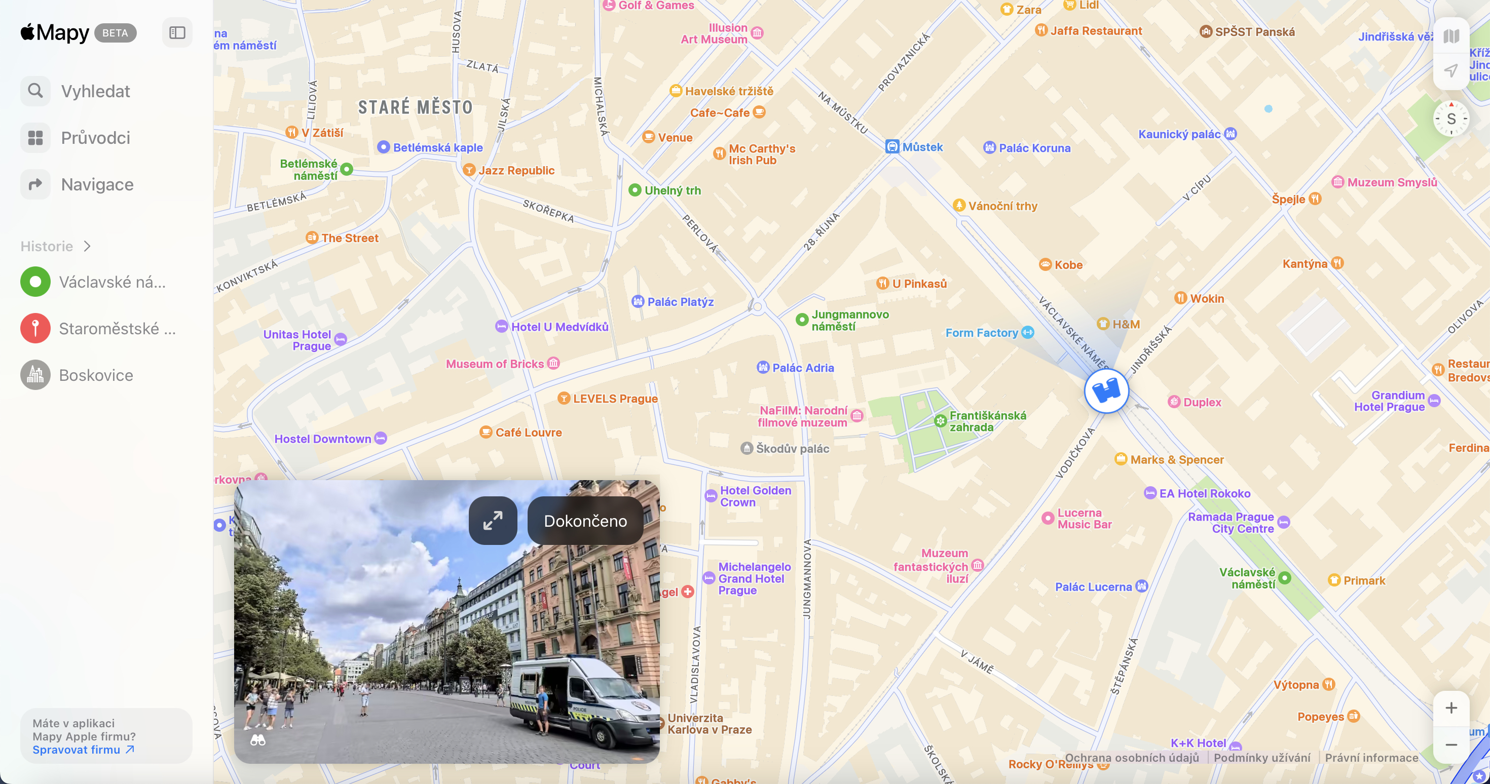 mapy street view