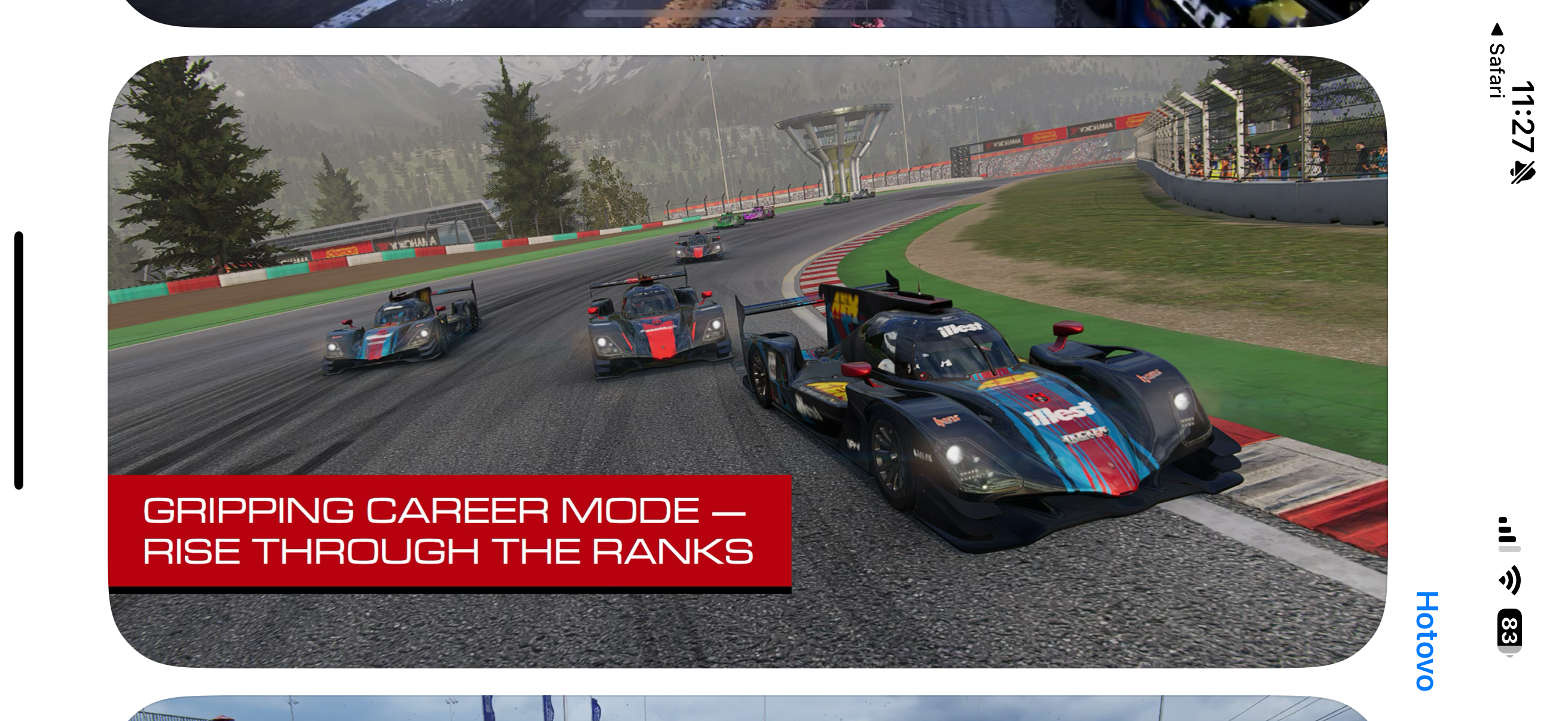 racing game career mode