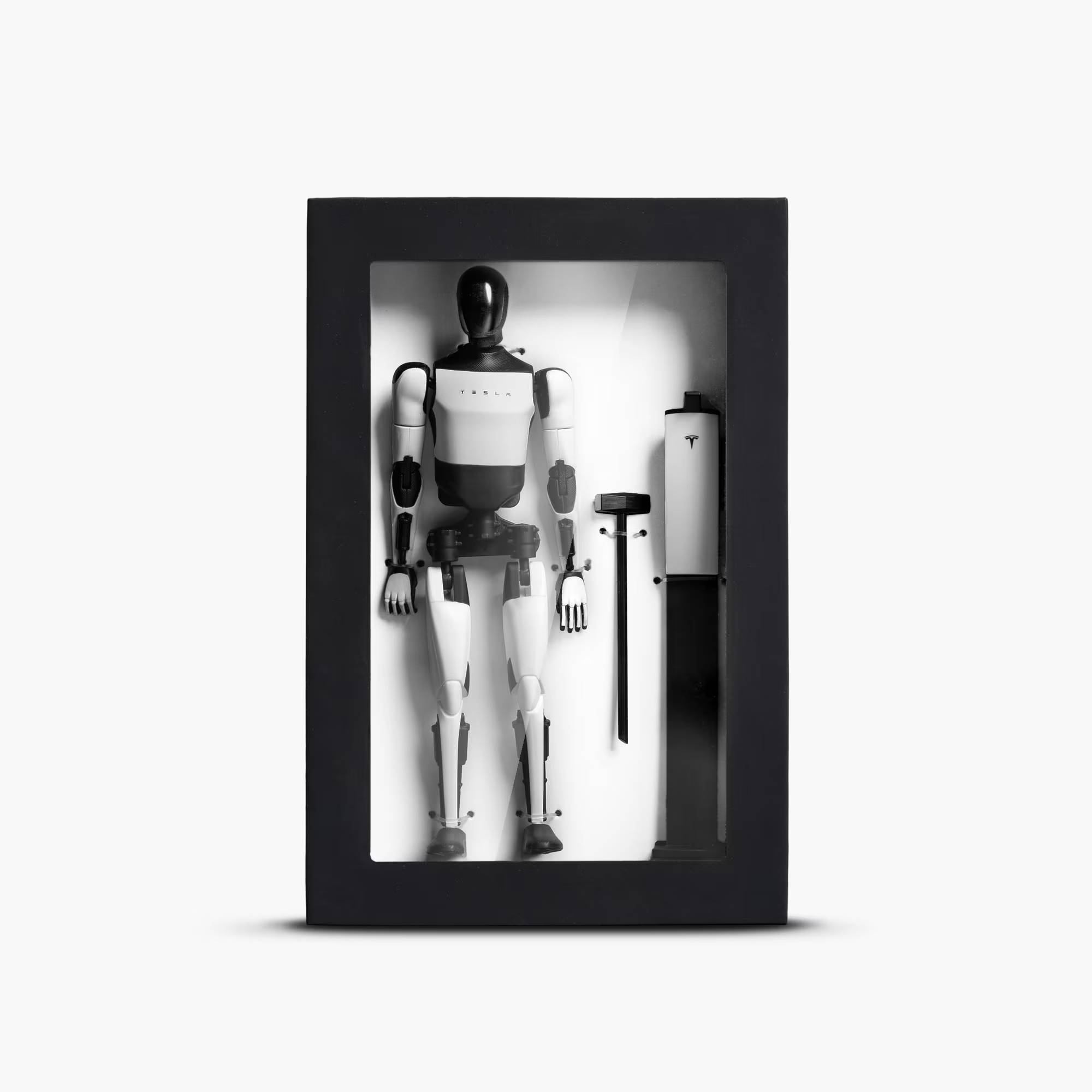 robotic figure in box