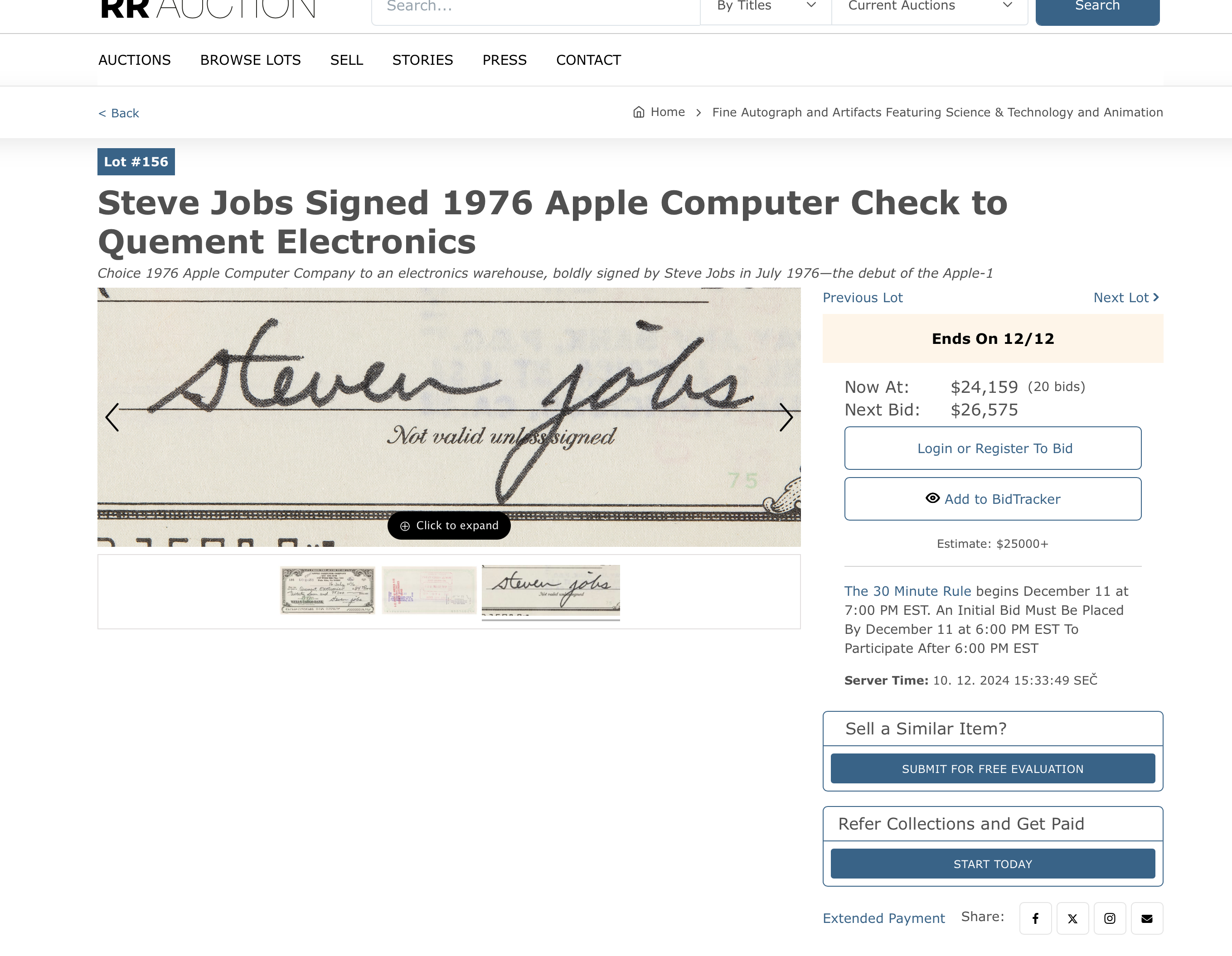 steve jobs signature closeup