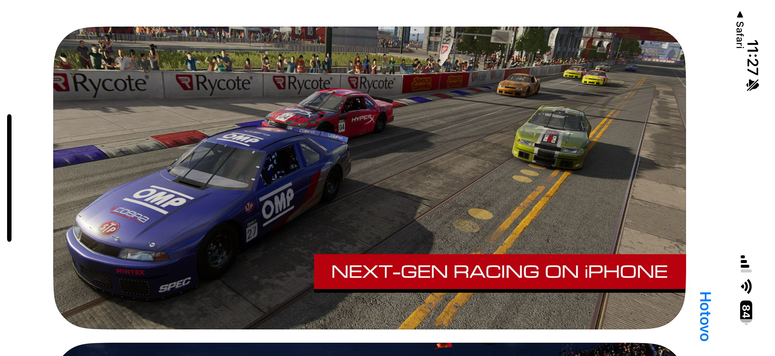 street racing game on iphone