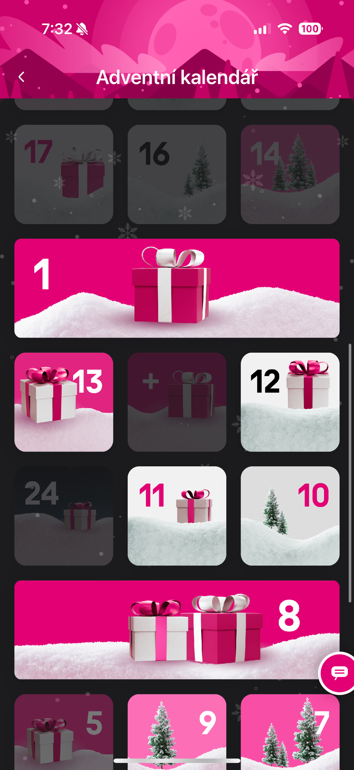 t mobile advent calendar gifts